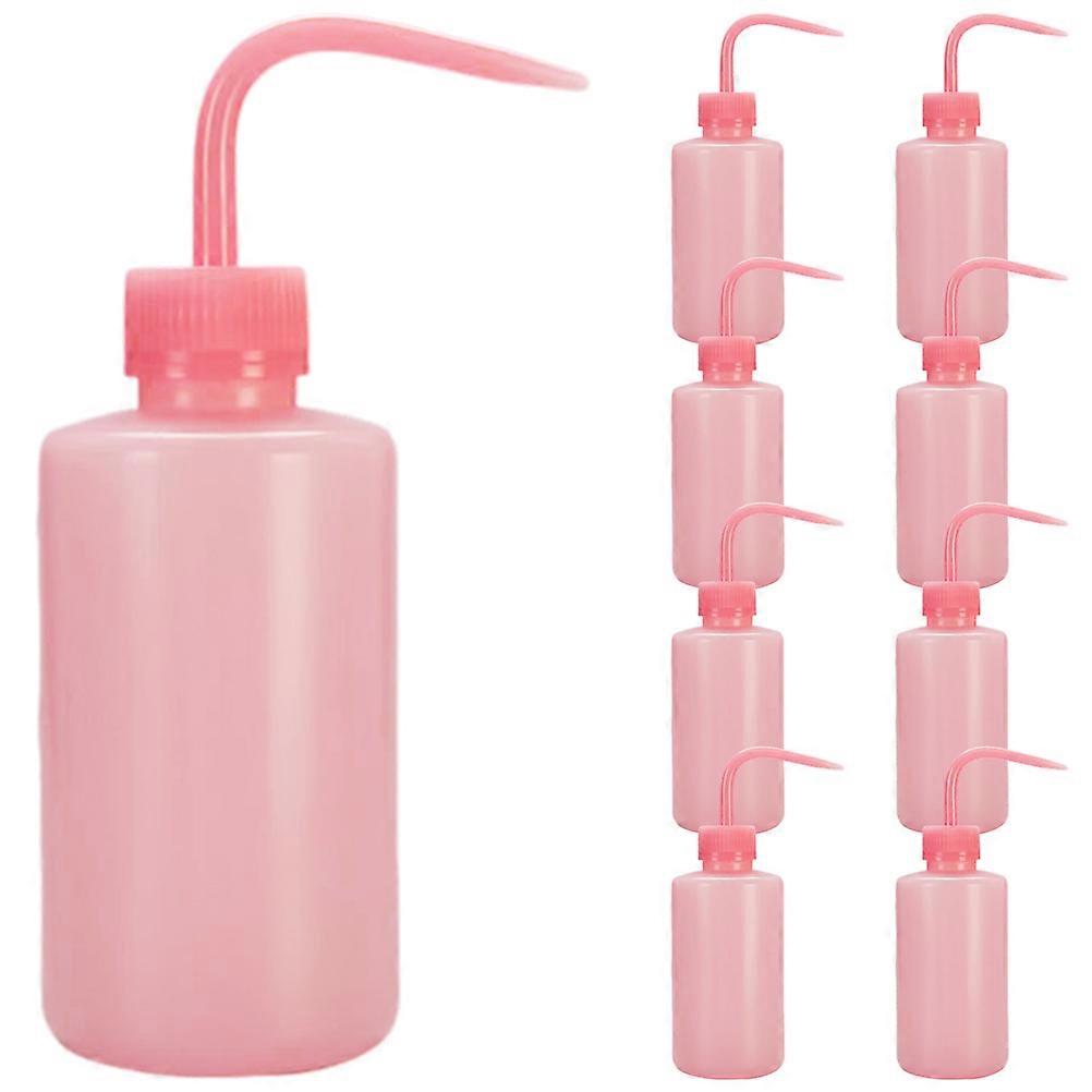 Watering Bottle Practical Design Indoor Plants Pink 17.00X6.00X6.00CM Squeeze Function 10Pcs