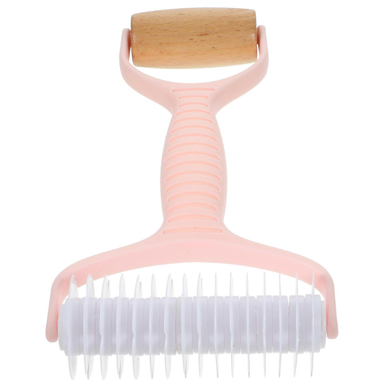 Bakery Rolling Pin Double Ended Pastry Dough Roller Family Gathering Non-stick Wood 1Pcs