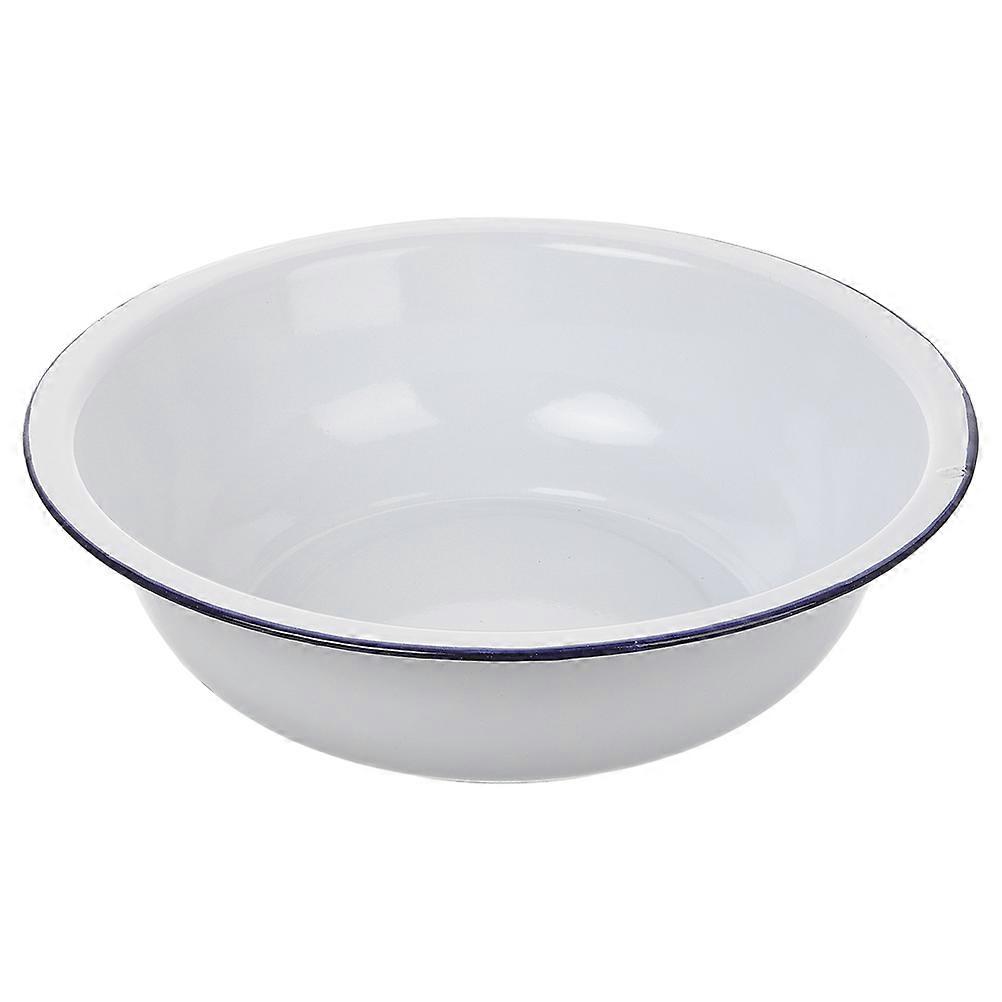 Vintage Enamel Basin For Home Use Kitchen Tasks 1Set