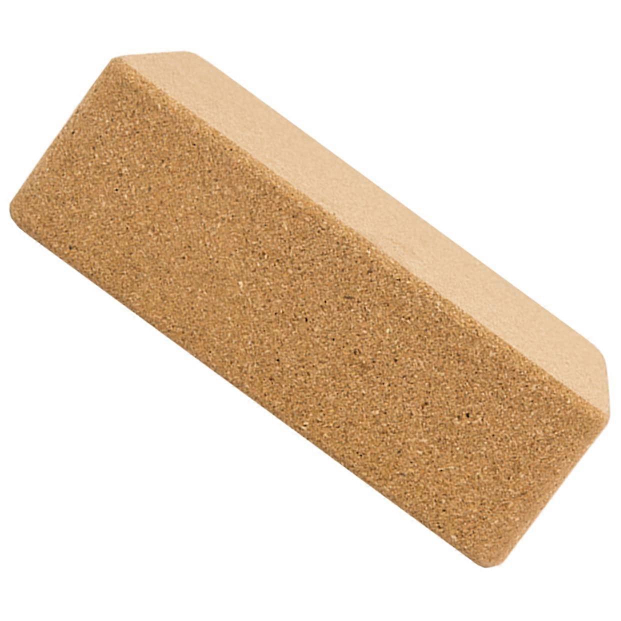 Cork Yoga Block and Straps Set for Stretching - Natural Cork Material Yoga Stones for Fitness and Exercise