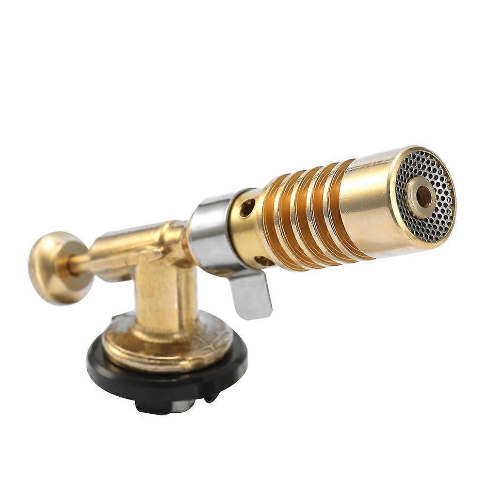 Multi-functional outdoor high-temperature brass blowtorch suitable for baking and camping