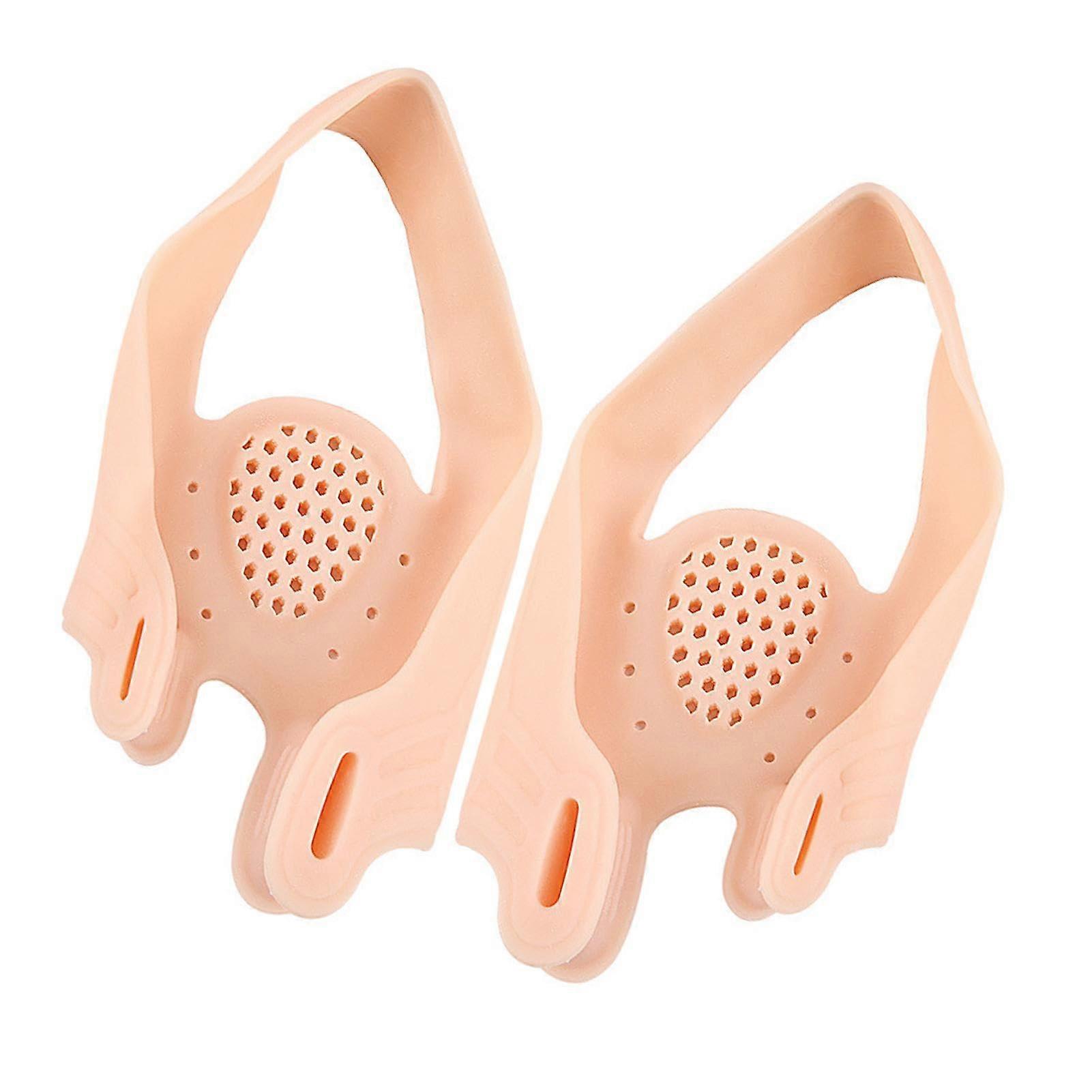 Toe spacers for small toes, toe spreader Twohole hammer toe corrector