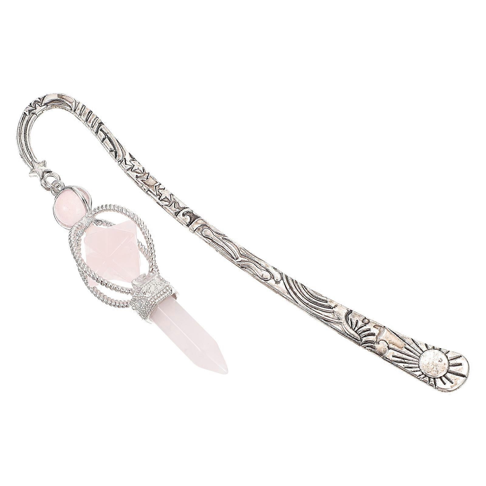 Unique Bookmarks Book Lovers Crystal Craft Bookmark Rectangular Ancient Style For Reading 4.7X0.8X0.8in Reminding 1Set