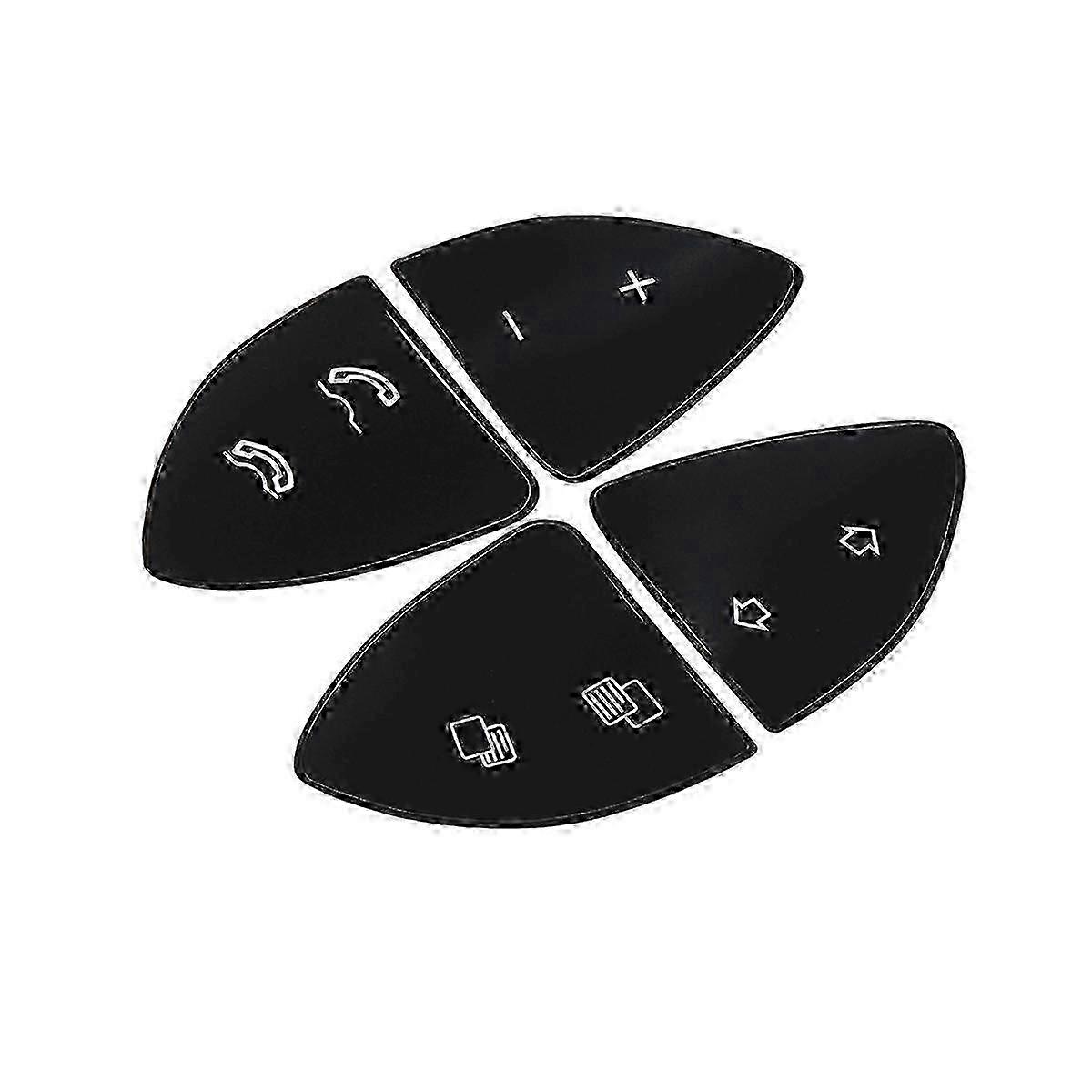 Car Stickers Steering Wheel Repair Button Stickers Kit for Certain Models