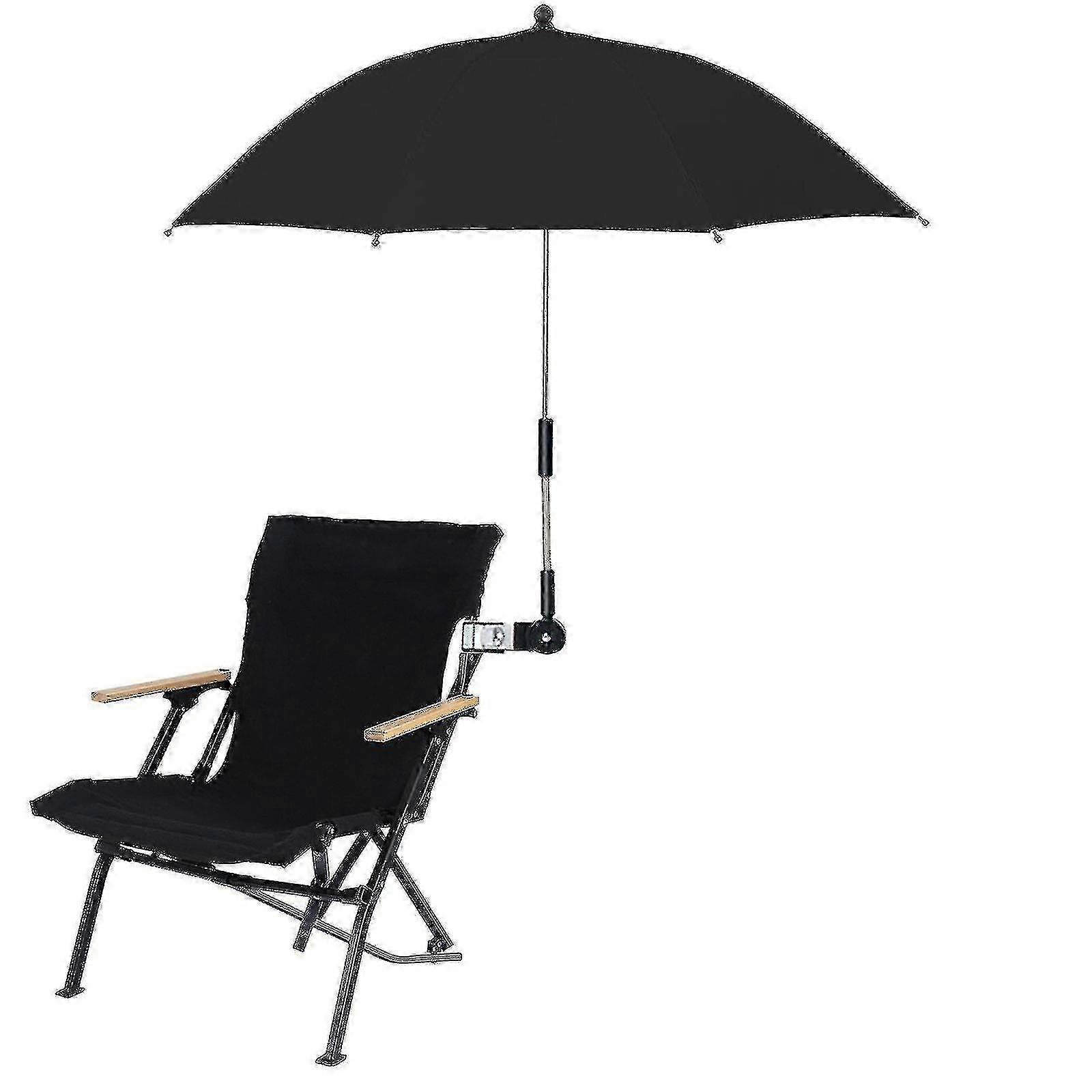 Universal Adjustable Beach Chair Umbrella 360 Rotate - 26