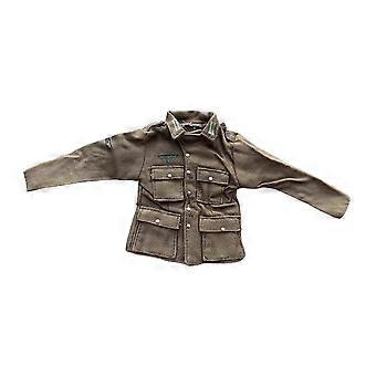 Maßstab 1:6 Miniatur Uniform Miniatur Soldat Kostüm Retro Dress up Actionfigur Top Coat Kostüm für 12inch weibliche Figuren