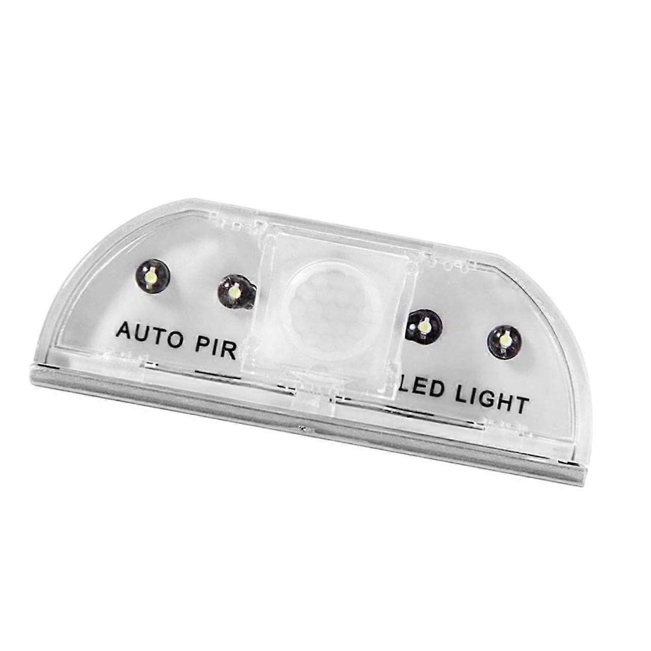 LED Door Sensor Light with Motion Detection for Hallway, Bedroom, and Stairs - Energy Saving Warm White Wireless Induction Lamp