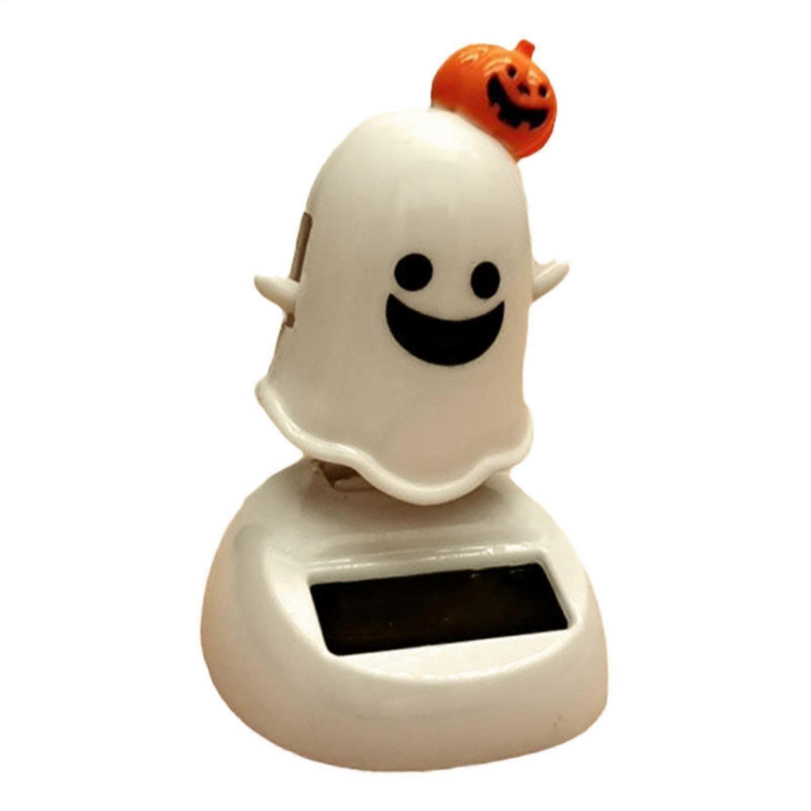 Halloween Ghost Solar Powered Swinging Ghost Toy for Car Dashboard