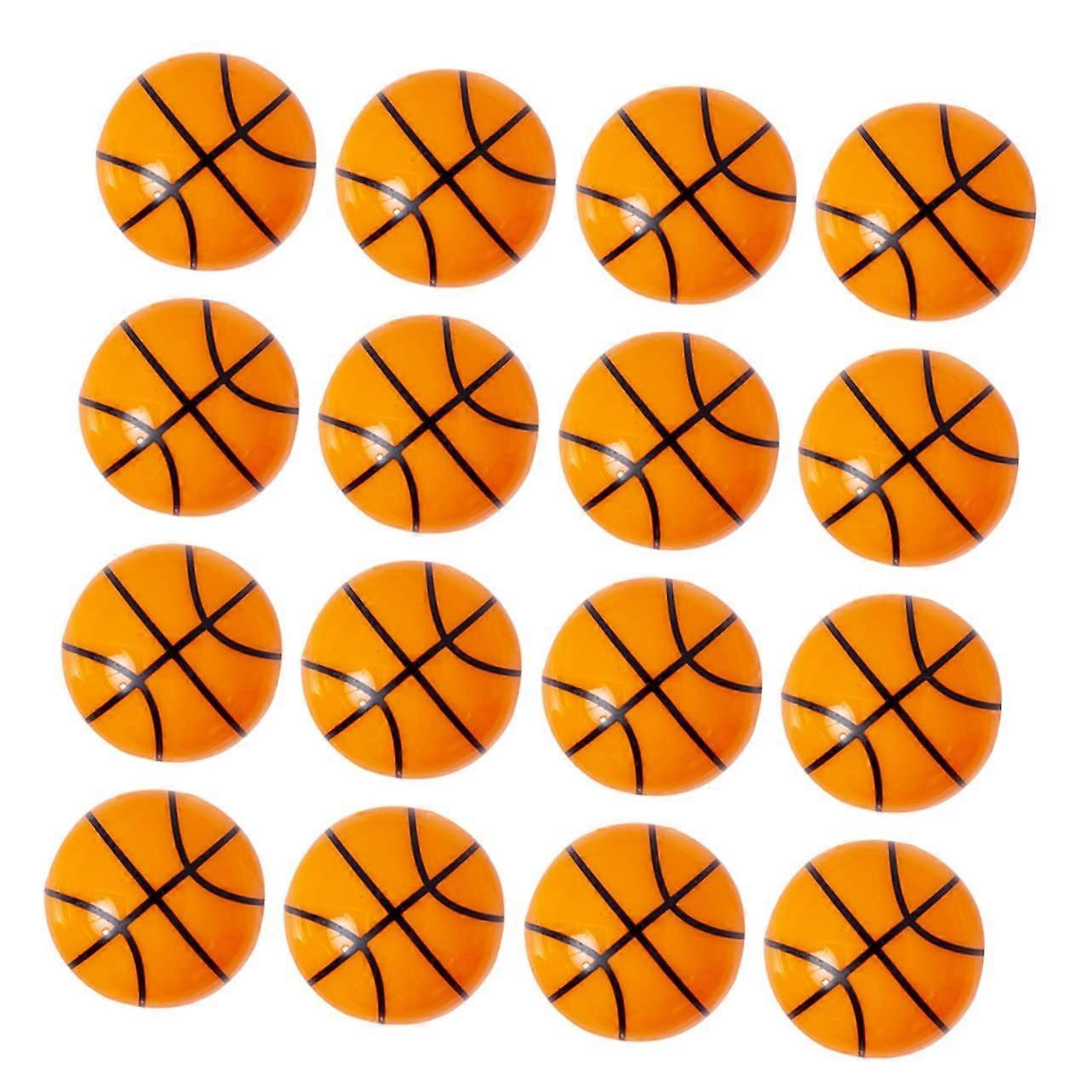 Basketball Shaped Pencil Sharpener 16 Pack for Students, Manual Operation, Durable and Easy to Use School Supply