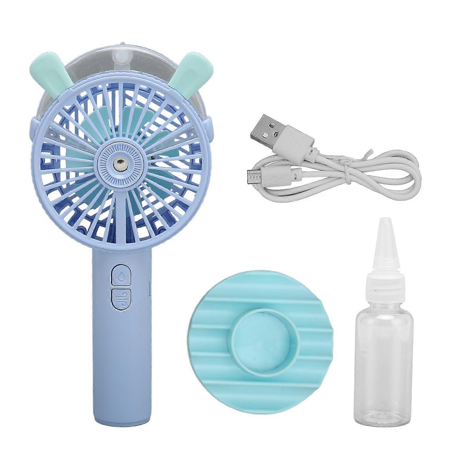 2025 Latest Model  Handheld Fan Automatic Spraying USB Charging Humanized