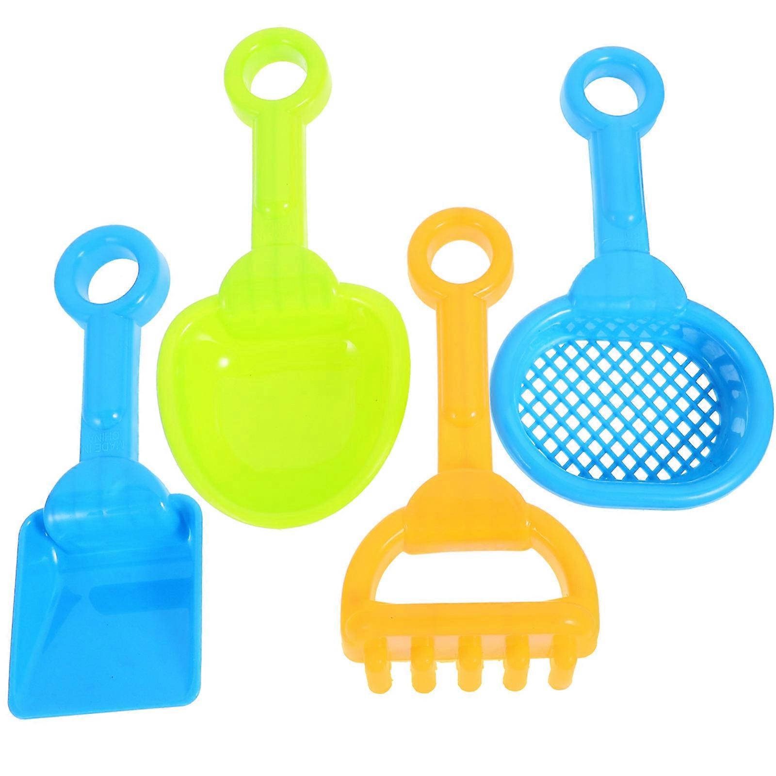 4pcs Wear Resistant Interactive Beach Sand Play Accessories – Safe & Fun Creative Sand Tools for Kids