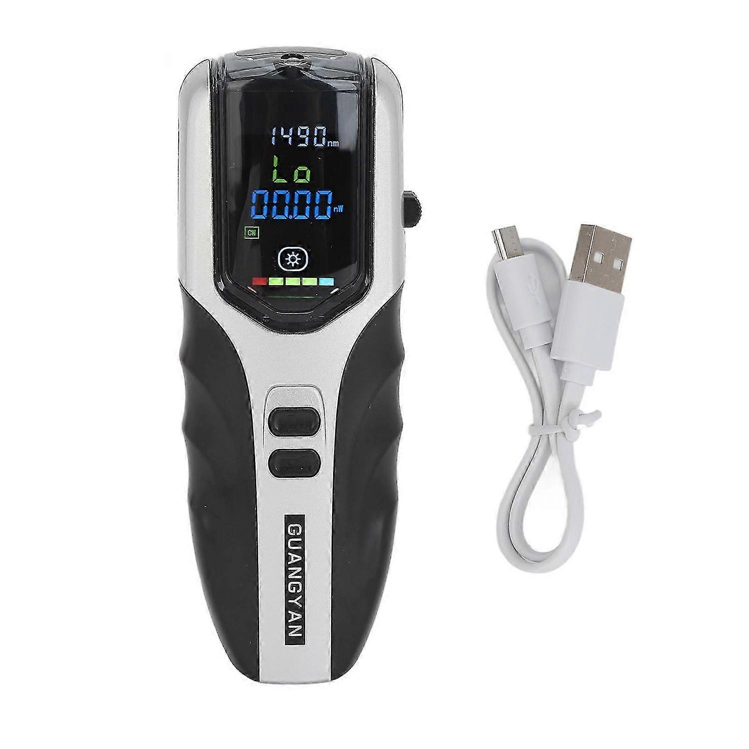 Optical Power Meter Handheld Fiber Optic Attenuation Loss Detector Network Cable Tester 70~+10dBm