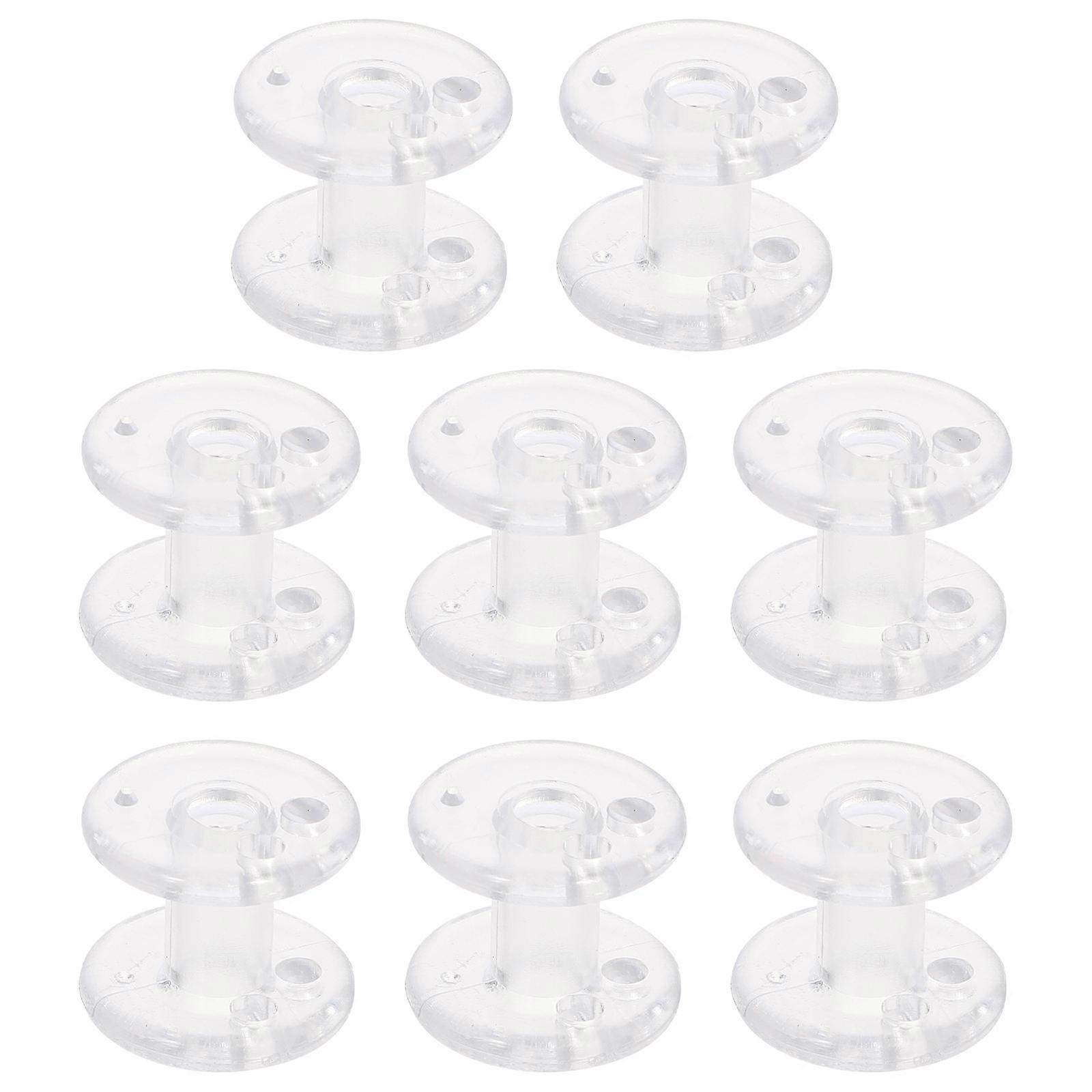 Window Curtain Accessories Pleated Shade Hold Downs Spool Tensioner Tension Adjustment Homeowners Round Shape 8Pcs