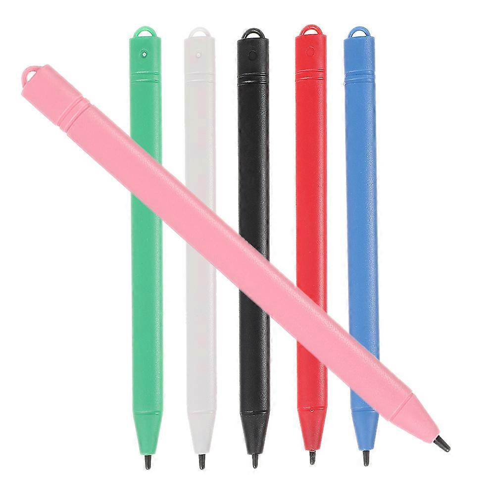 6pcs Lightweight LCD Writing Tablet Stylus for Easy Drawing, Low Power Consumption, Creative Use