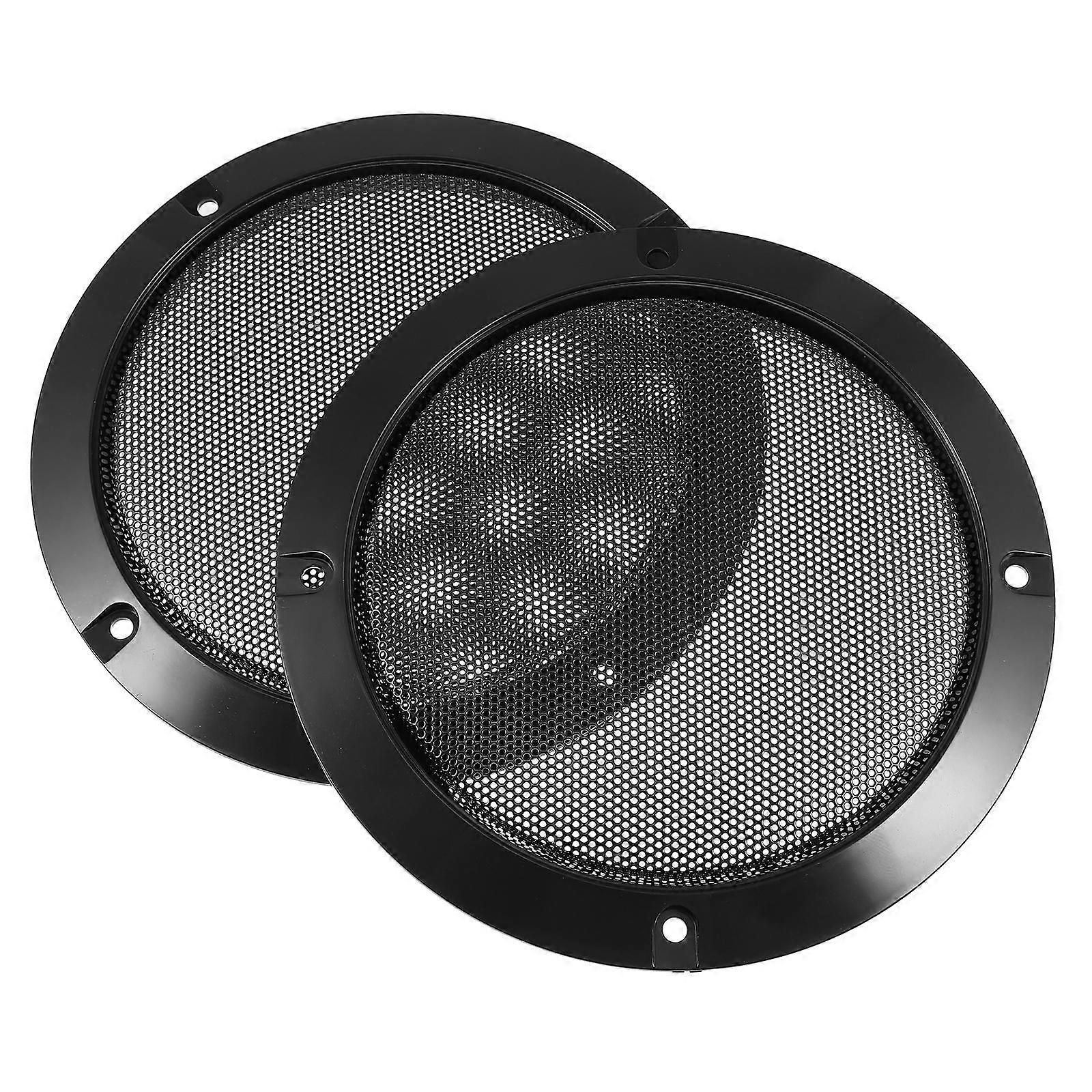 Speaker Covers Sub-Woofer Net 5 Inch Iron Home Use Protection 2Pcs