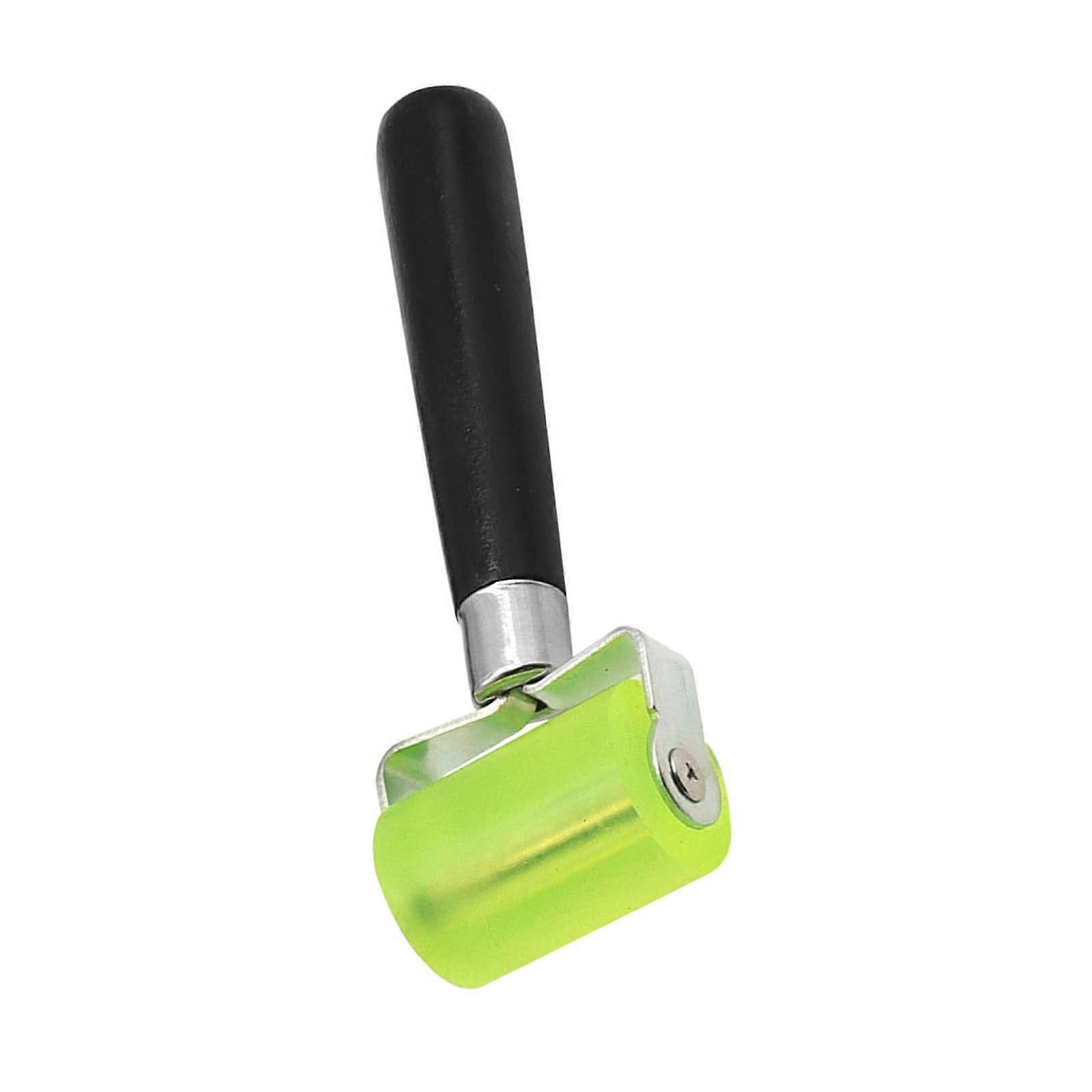 Durable wallpaper printing roller with ergonomic handle, adhesive mat roller for automotive soundproofing mats