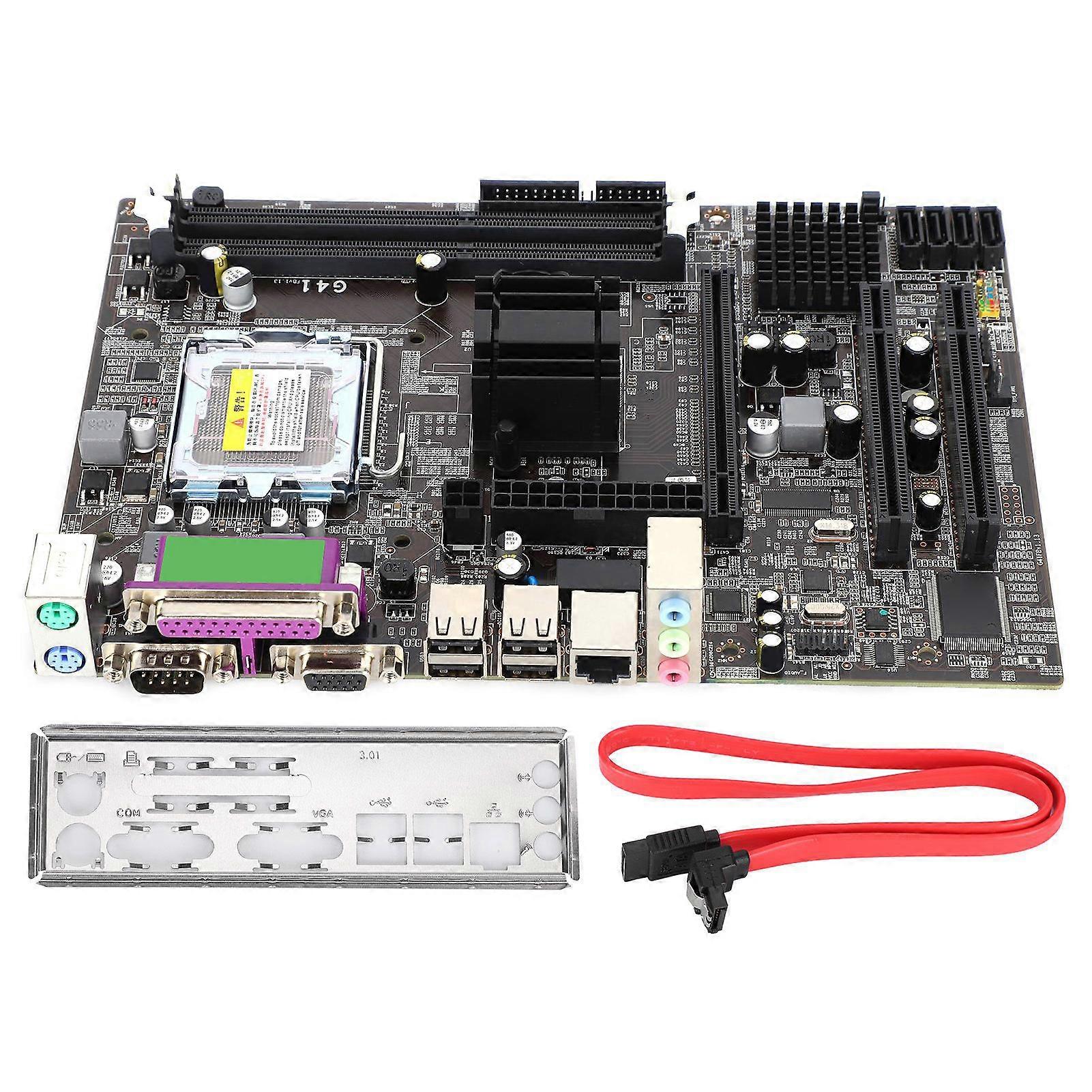 Motherboard LGA 771 DDR3 G41 Chip Dual Channel Desktop Computer Mainboard Zubehör