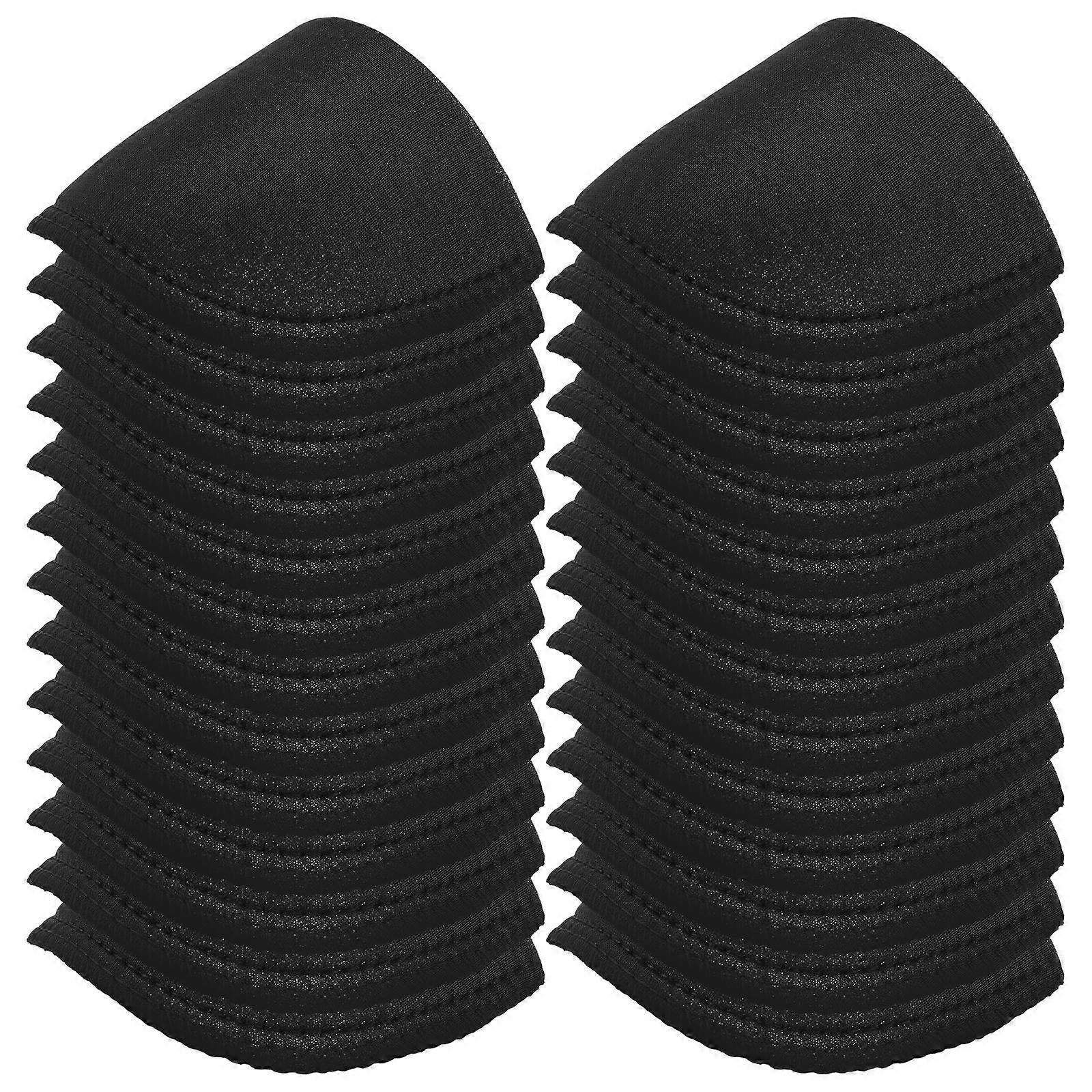 Suit Sponge Shoulder Pads Breathable Sponge Rectangular Shape 40Pairs