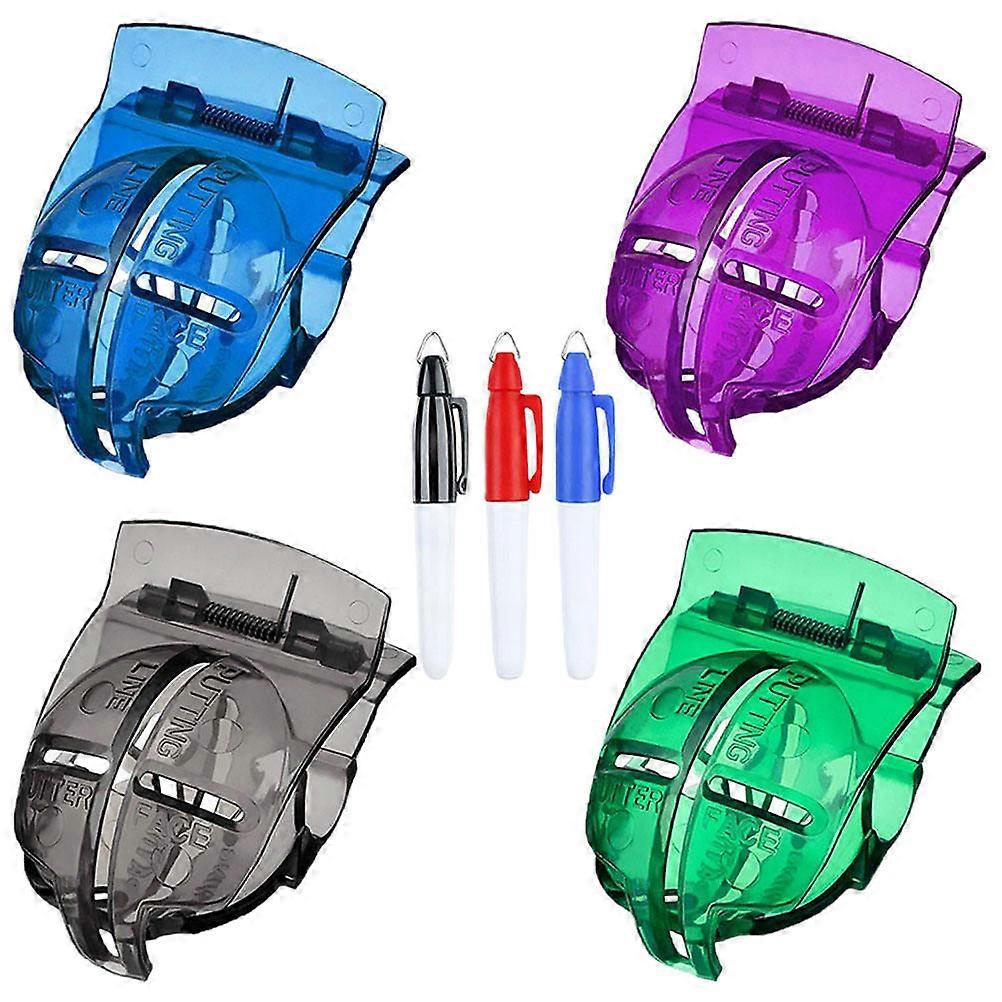 Golfs Ball Marking Tool for Outdoor with 7Pcs Set and Marker Pen