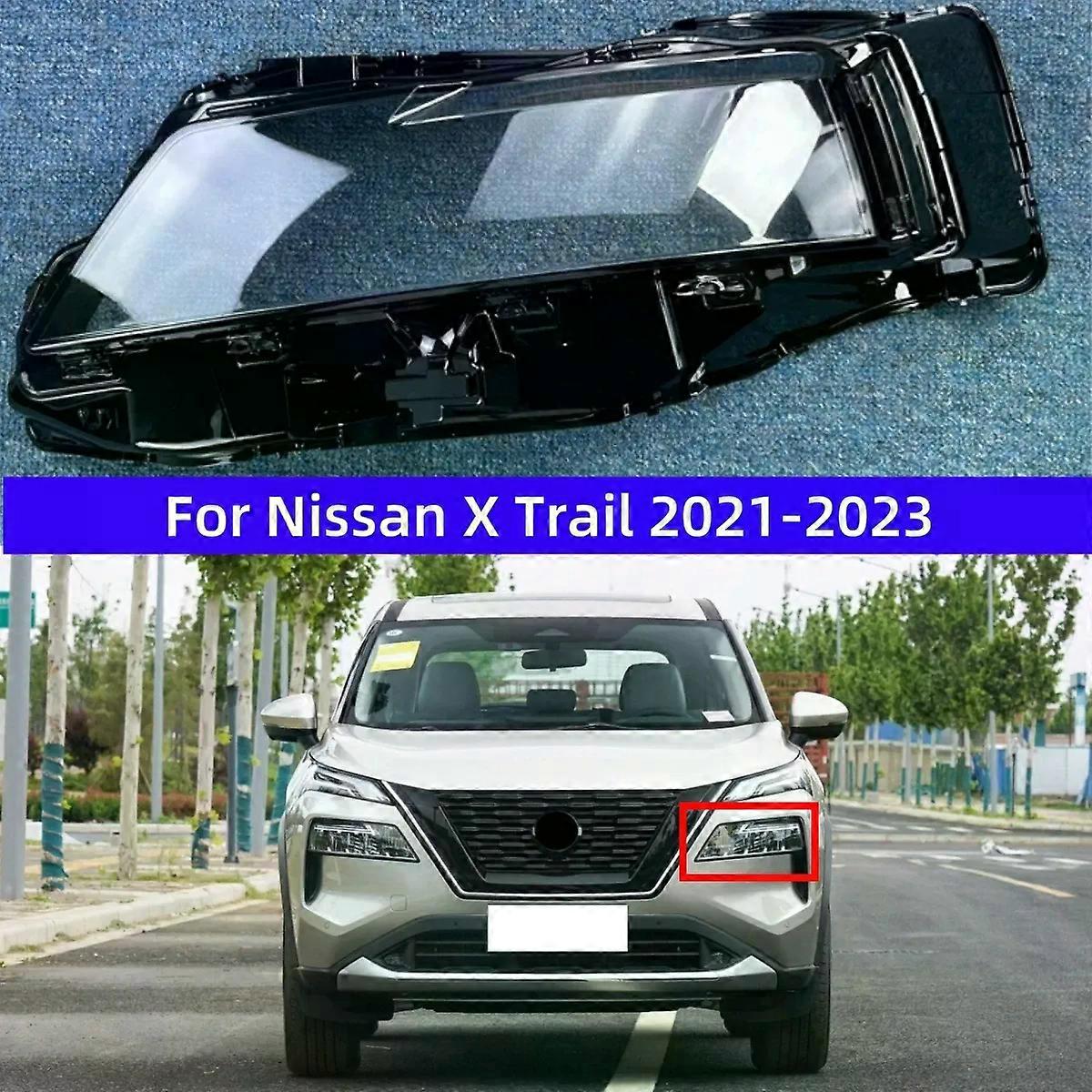Dla Nissan X Trail 2021 2022 2023 Dekoracje samochodowe Akcesoria Reflektory Szkło lampy Wymień oryginalny abażur - prawy