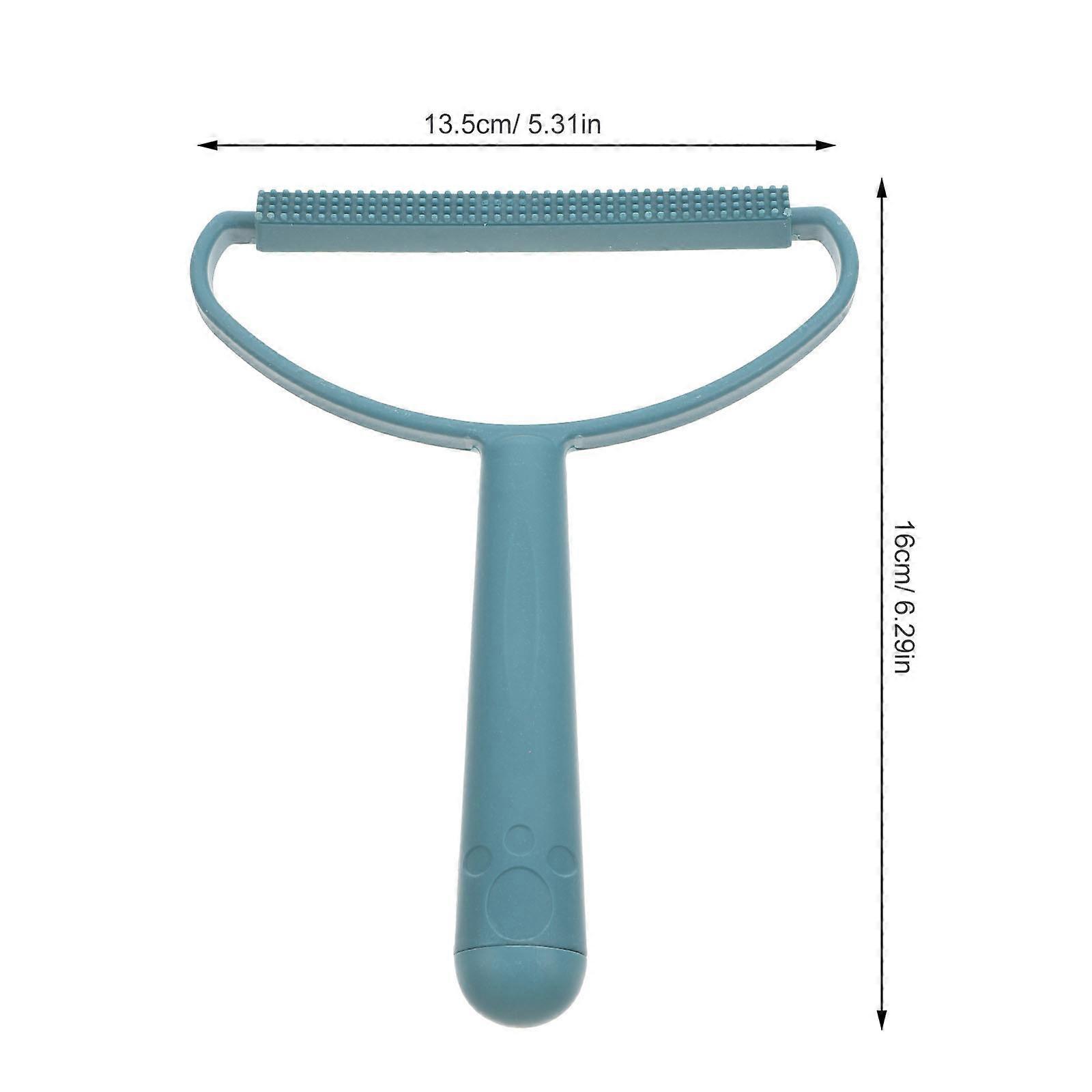 Pet Hair Remover For Clothes Lint Removal For Household Users Soft Brush Hair 1Pcs Blue