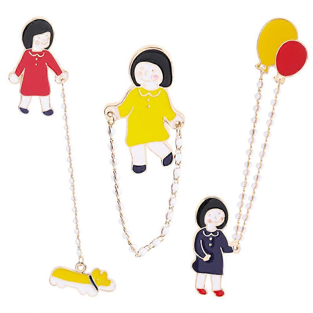 Durable Enamel Pin Brooch for Decor Use with Fun Patterns Matching Jewelry Perfect for Gifts Blue