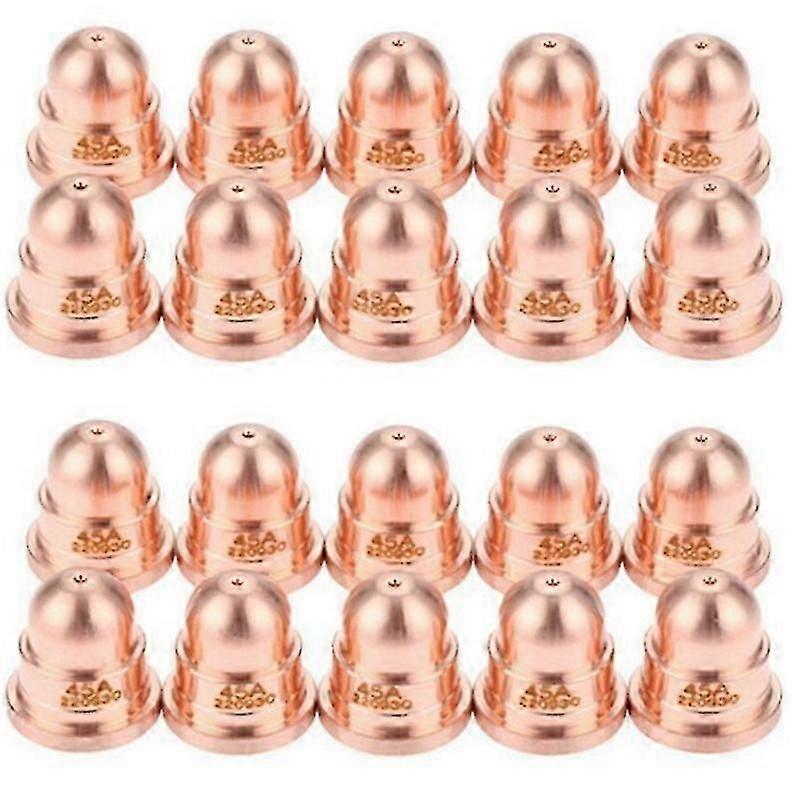 20 Pcs 45A Nozzle 220930 Nozzle for Plasma Cutting Torch Consumables Fine Cut Processes Welding & Soldering Supplies