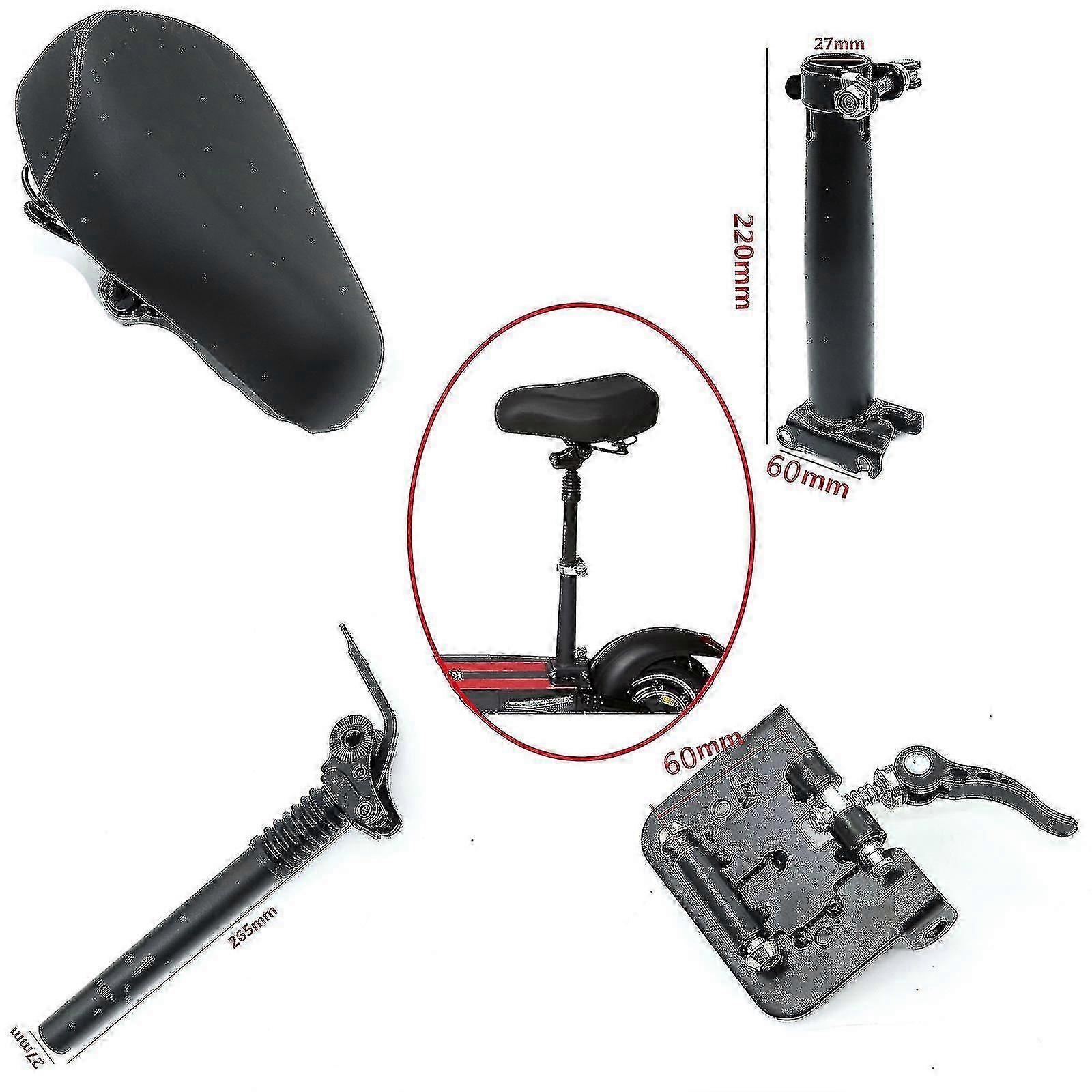 M4Pro電動スクーター用10インチ電動スクーター折りたたみ式シートサドル折りたたみ式高さ調節可能な衝撃吸収チェア