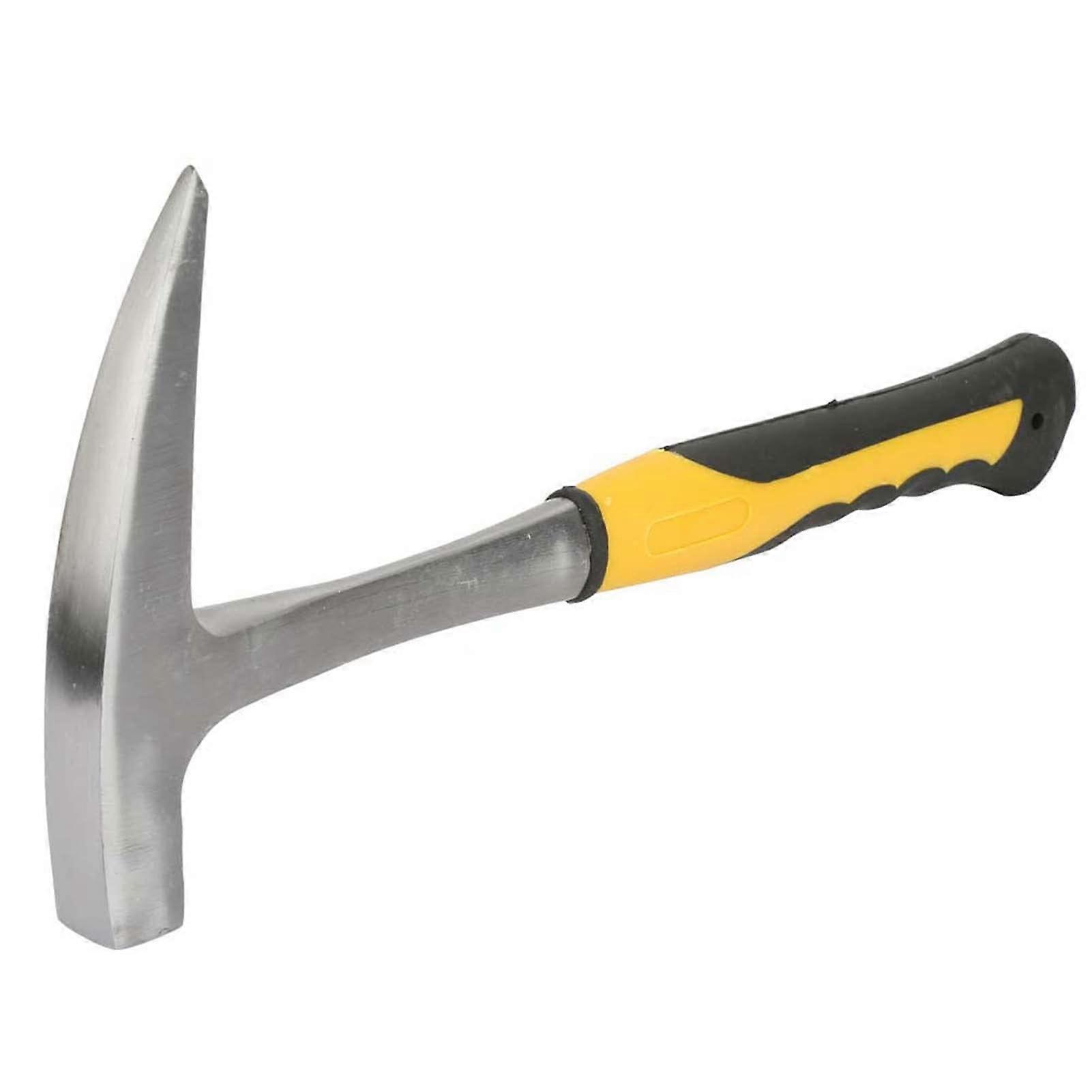Geologist Stone Pick Brick Hammer with Shock Absorbing Handle (30cm)