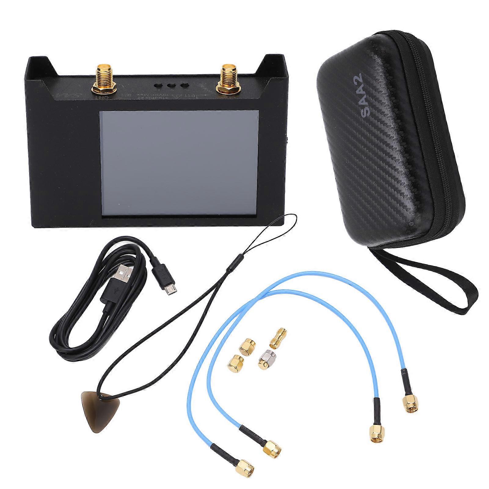 Vector Network Analyzer Iron Housing 2.8in LCD Touch Screen High Accuracy Stable Antenna Analyzer