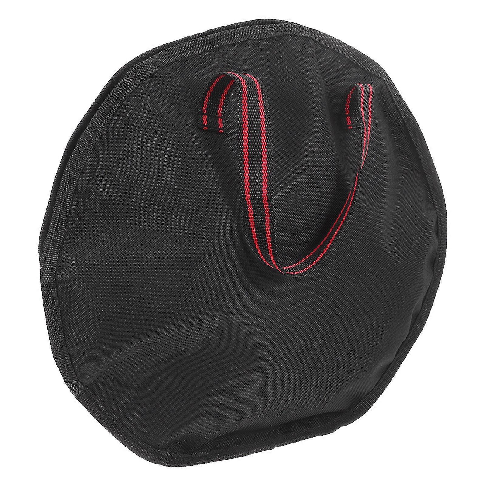 Portable Dumb Drum Carrying Bag, Lightweight Storage Case for Percussion Instruments with Sturdy Handle, Ideal for Travel and Performance