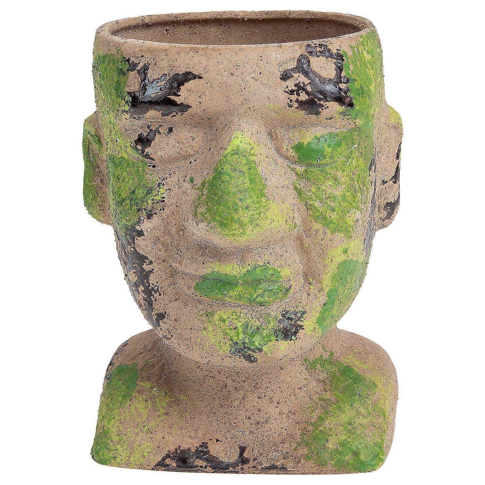 Flower Pot Ornaments Succulent Container Indoor Plants Pot 5.5×3.9×3.9in 1Pcs