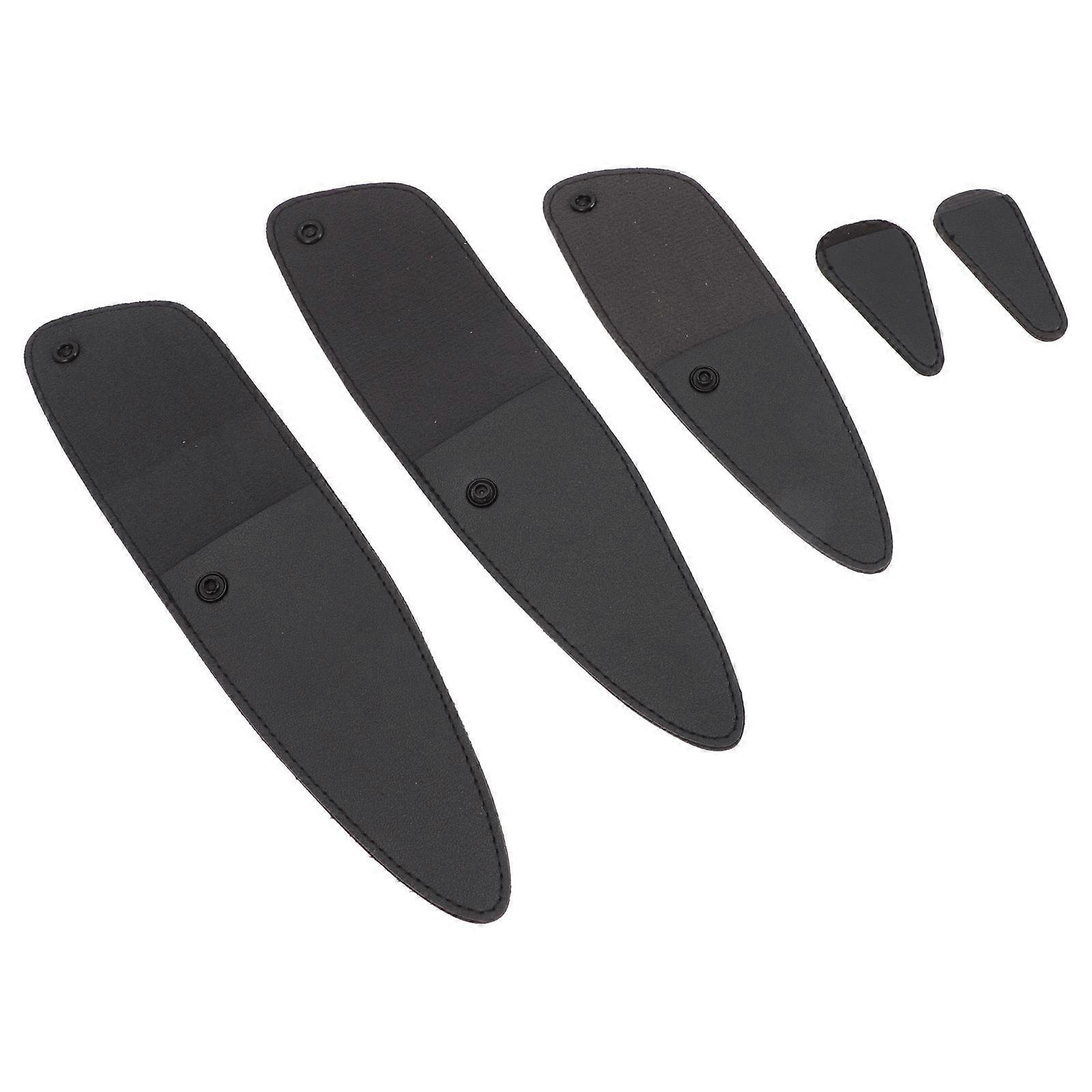 5pcs Hairdressing Scissors Covers Protectors Sheaths