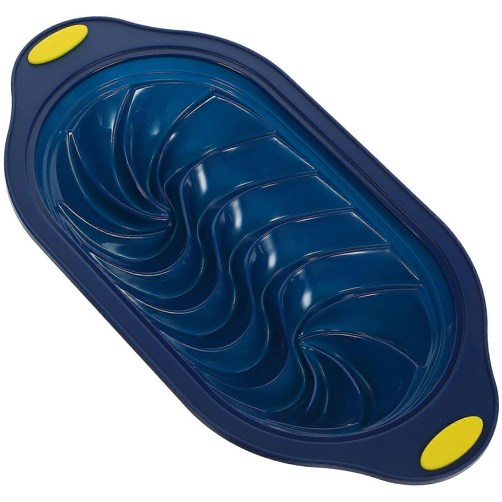 Navy Silicone Bread Pan for DIY Toast Baking Perfect for Home and Restaurant Use 9.8 x 5.1 inches