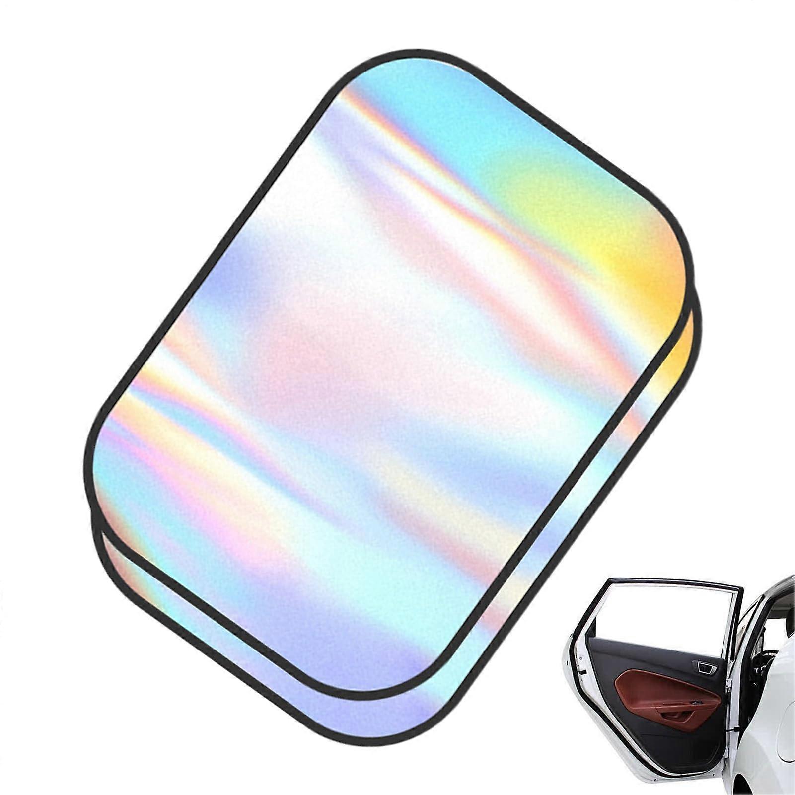 Car Window Sunshades | Reusable Interior Protection for Family | Adhesive Technology Rear Window Covers