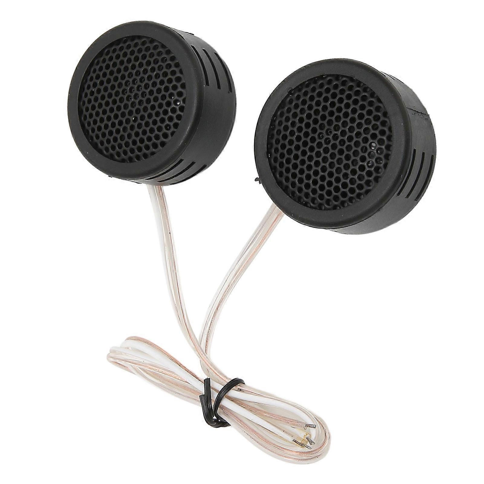 2 pz tweeter per auto 97dB 500W Dome Altoparlante audio stereo interno con base per sistema audio 