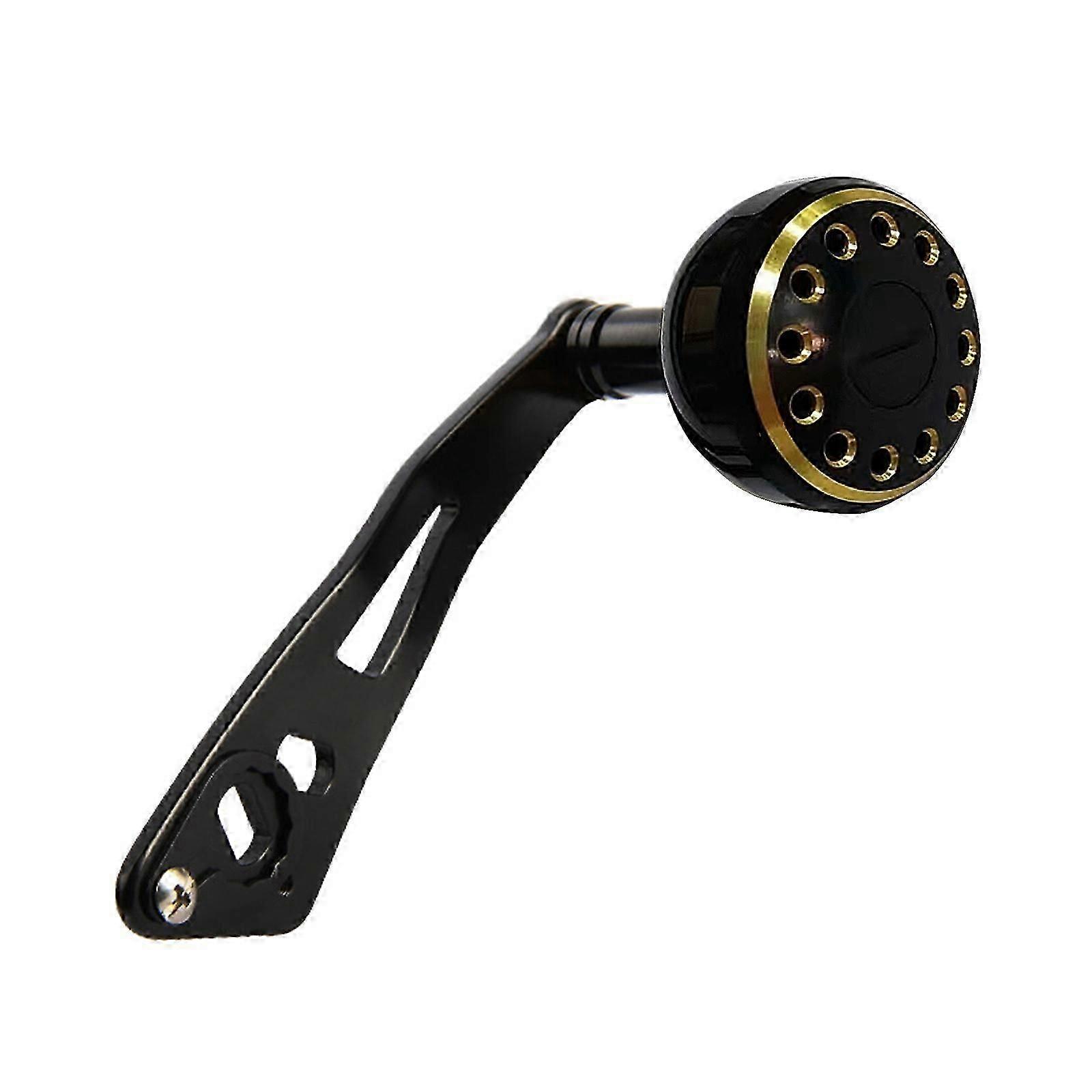 Fishing Reel Handle Durable Metal Spinning Reel Handle Knob Grip Part for Round Baitcast Fishing Reel Handle Replacement