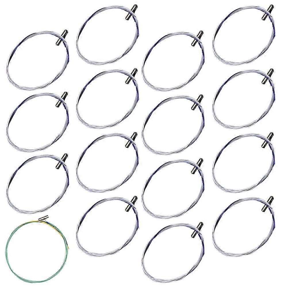 Guzheng Replacement Strings Nylon And Metal Material For Music Practice And Performance Professional Design 21Pcs