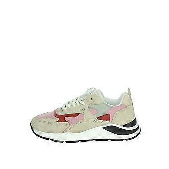 J391-FG-ha-PK2 Lave joggesko Beige/Fuchsia