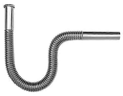 Flexible Stainless Steel Sink Extension, Adjustable Length, 304 Stainless Steel, Under-Sink Fit For Standard Sinks