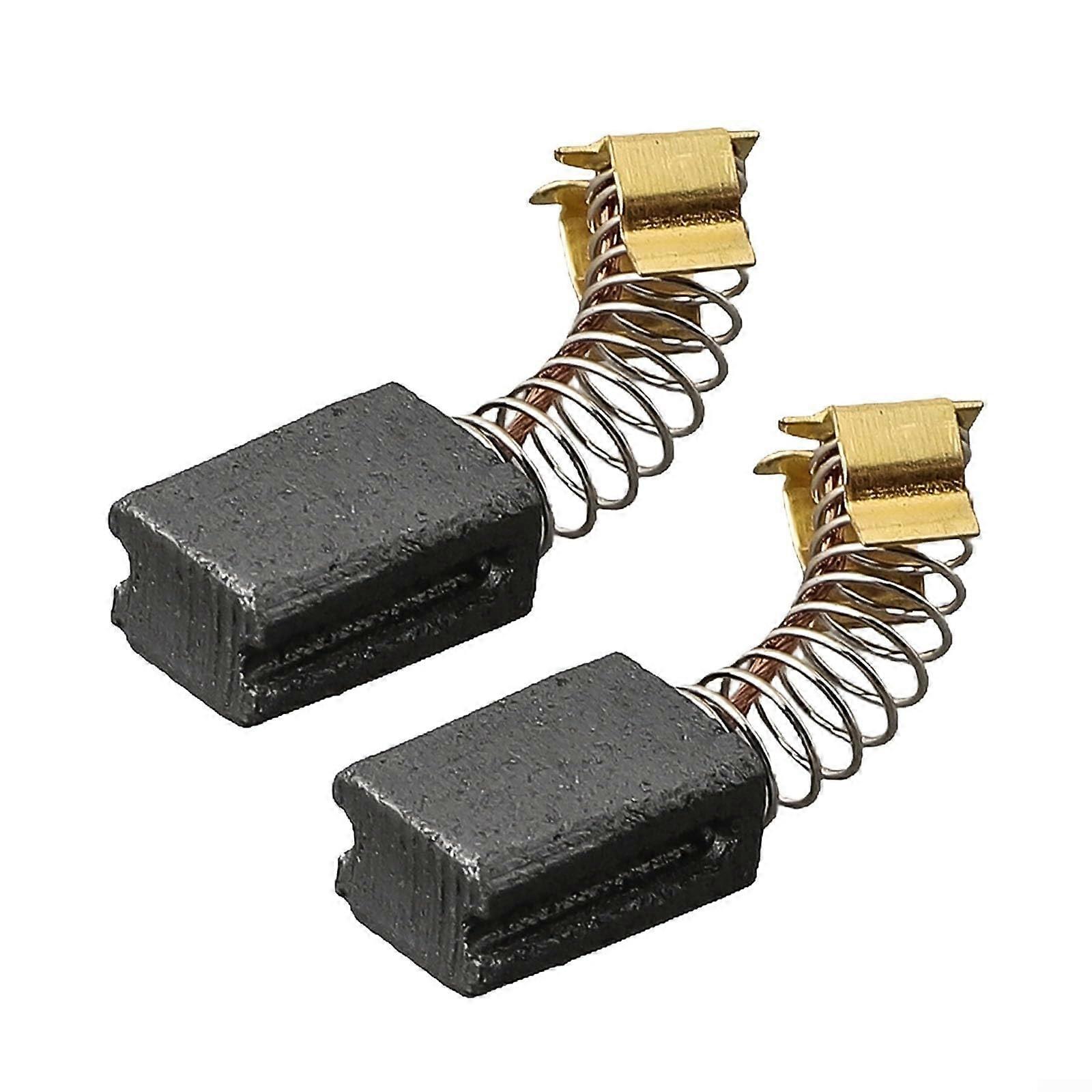 Carbon brushes for power tools, replacement for CB406, CB407, and CB418, 2 pieces.