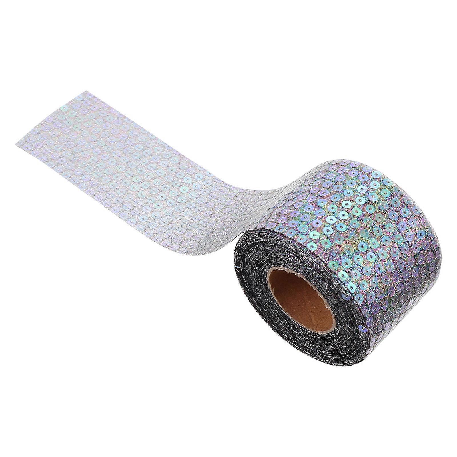 Decorative Craft Ribbon For Party Decoration Bow Making Features Handmade Design 8.3x8.3cm 1Roll