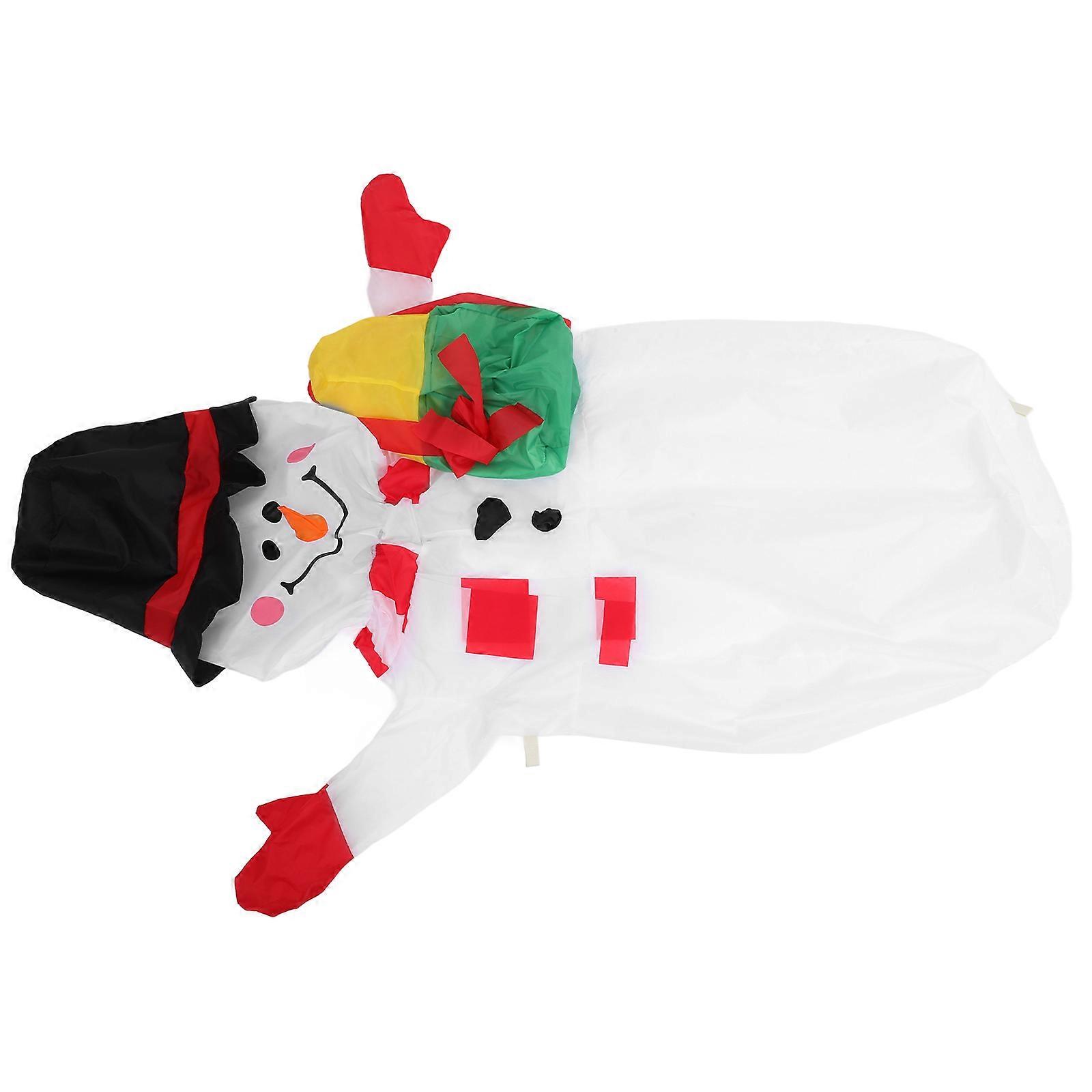 Yard Inflatable Snowman Outdoor Decorations Festive Design 150.00X65.00X30.00CM Inflatable 1Set