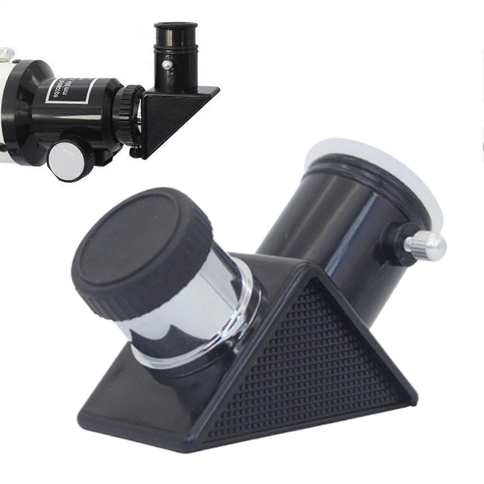 Diagonal Mirror Telescope 90 Degree Clear Reflector for Astrophotography, Eyepiece Accessories for Beginners and Les