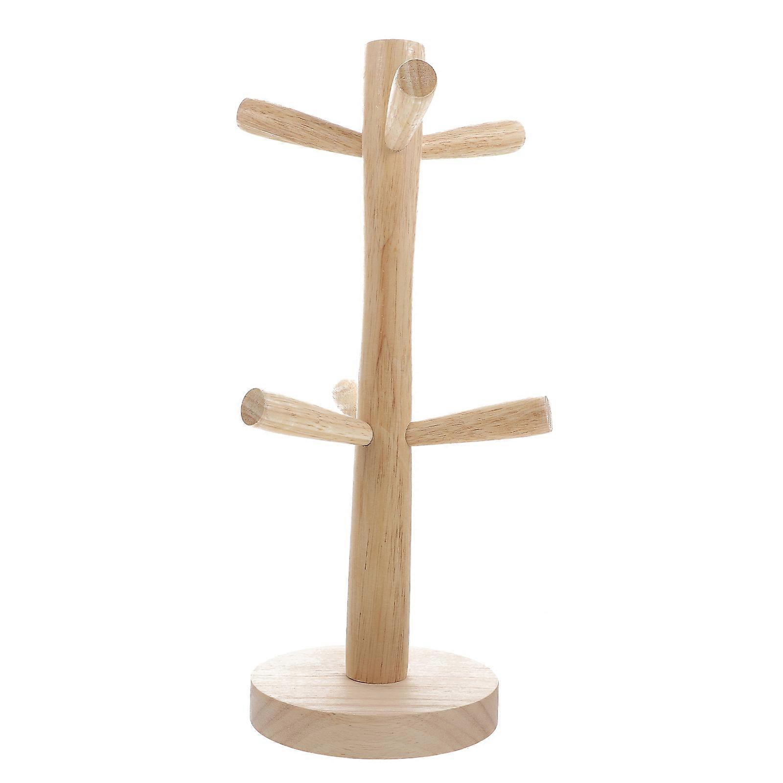 Beige Mug Holder for Home Use Synthetic Material Keeps Cups Dry and Hygienic 1pc