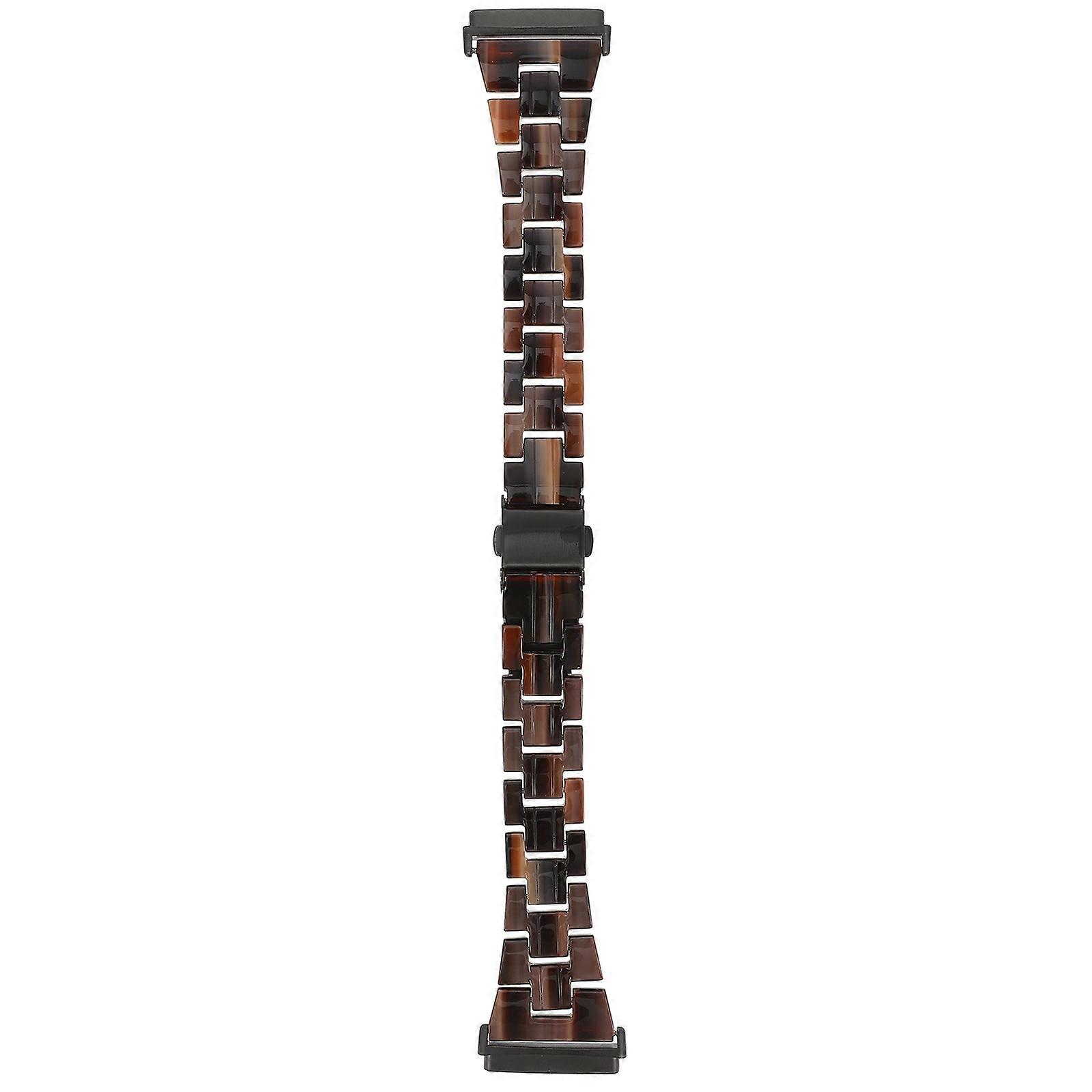 It looks like you're referring to a product description for a **resin replacement watch strap**. Here's a polished and professional version of that