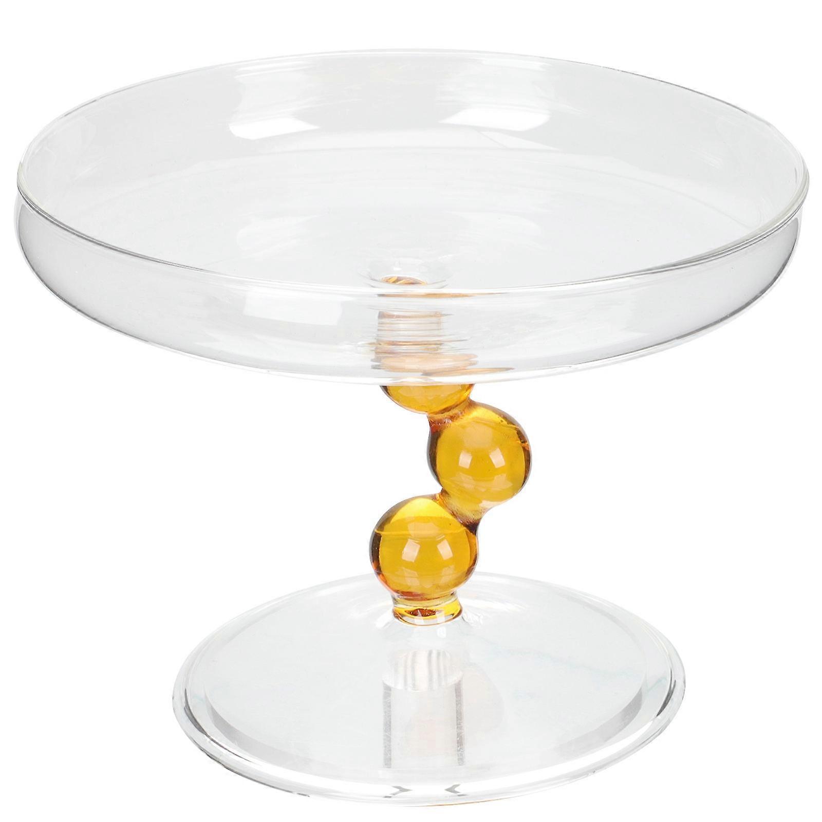 Elegant Glass Cupcake Stand for Weddings, Birthdays, and Parties – Decorative Dessert Display Plate for Cupcakes, Candies, and Pastries
