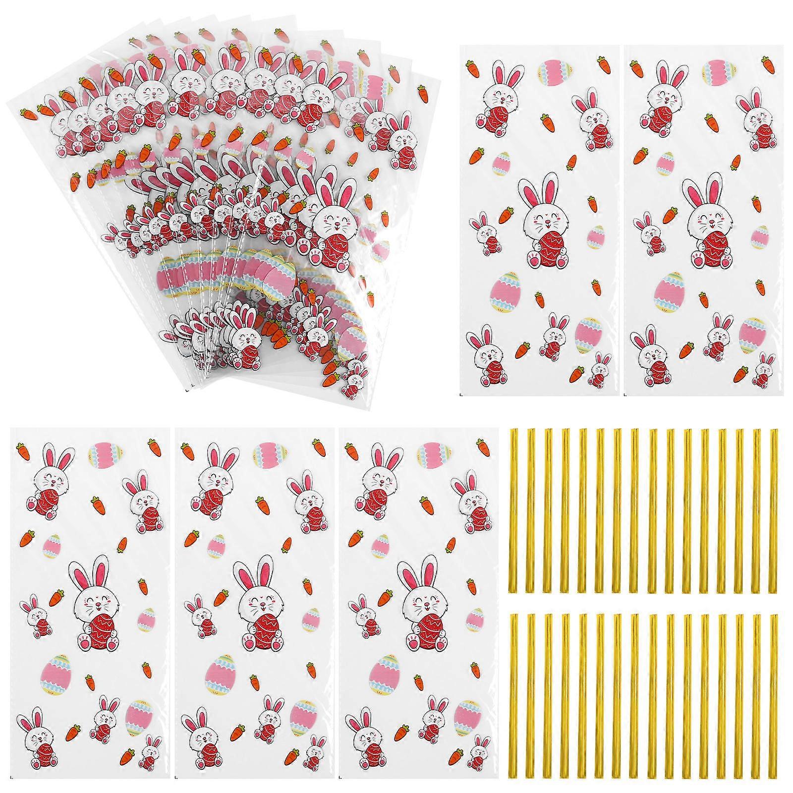 Easter Festival Packing Bags 27x13cm Ideal For Storing Candy Biscuit Nougat Designed For Families And Children 300 Pcs