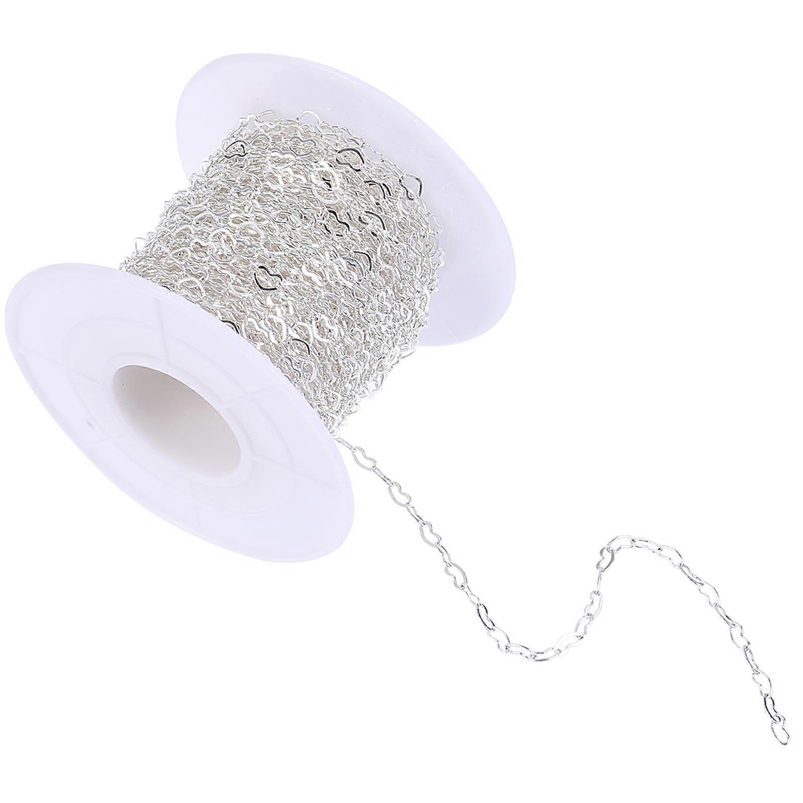 Heart Shaped Chain for Jewelry Making, Distinctive Heart Links,