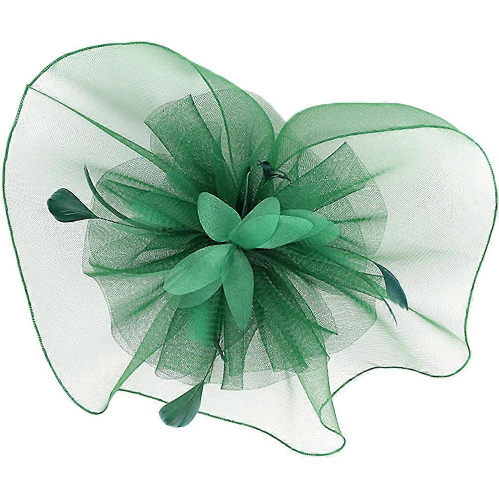 Stylish Lightweight Bridal Fascinator Hat with Mesh Veil for Tea Party, Wedding, and Cocktail Occasions – Elegant Headband Accessory for Women
